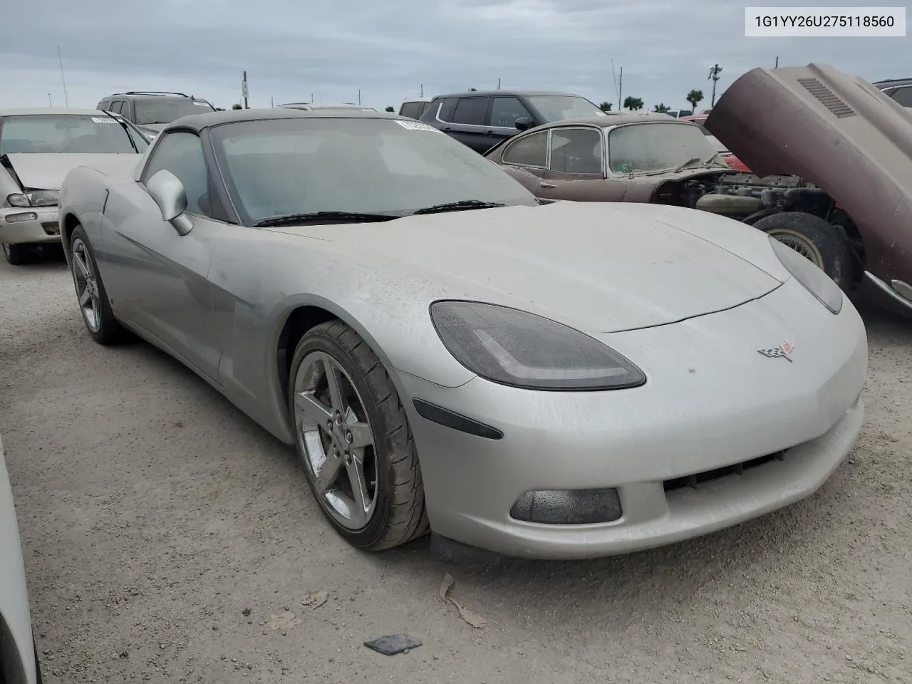 2007 Chevrolet Corvette VIN: 1G1YY26U275118560 Lot: 75203264