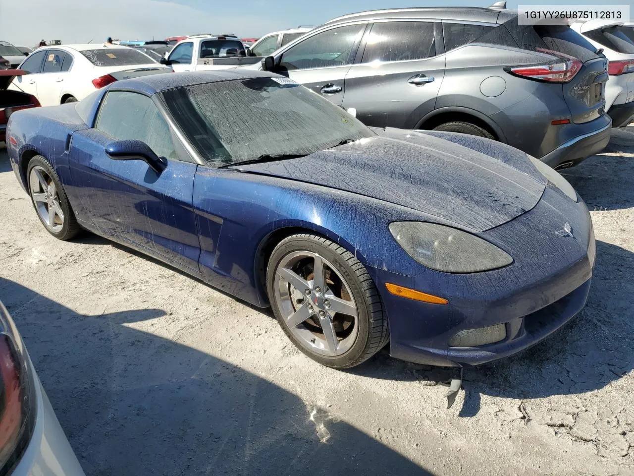 2007 Chevrolet Corvette VIN: 1G1YY26U875112813 Lot: 75608534