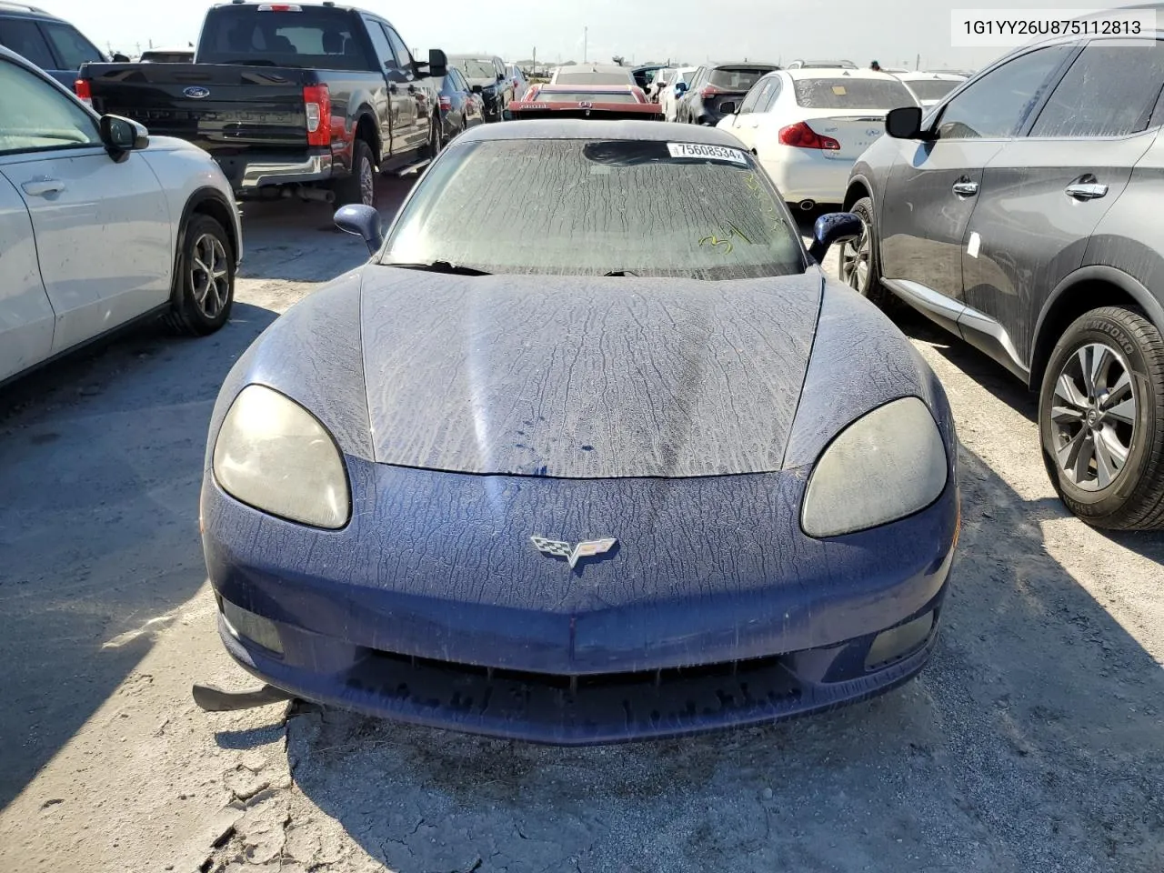 2007 Chevrolet Corvette VIN: 1G1YY26U875112813 Lot: 75608534