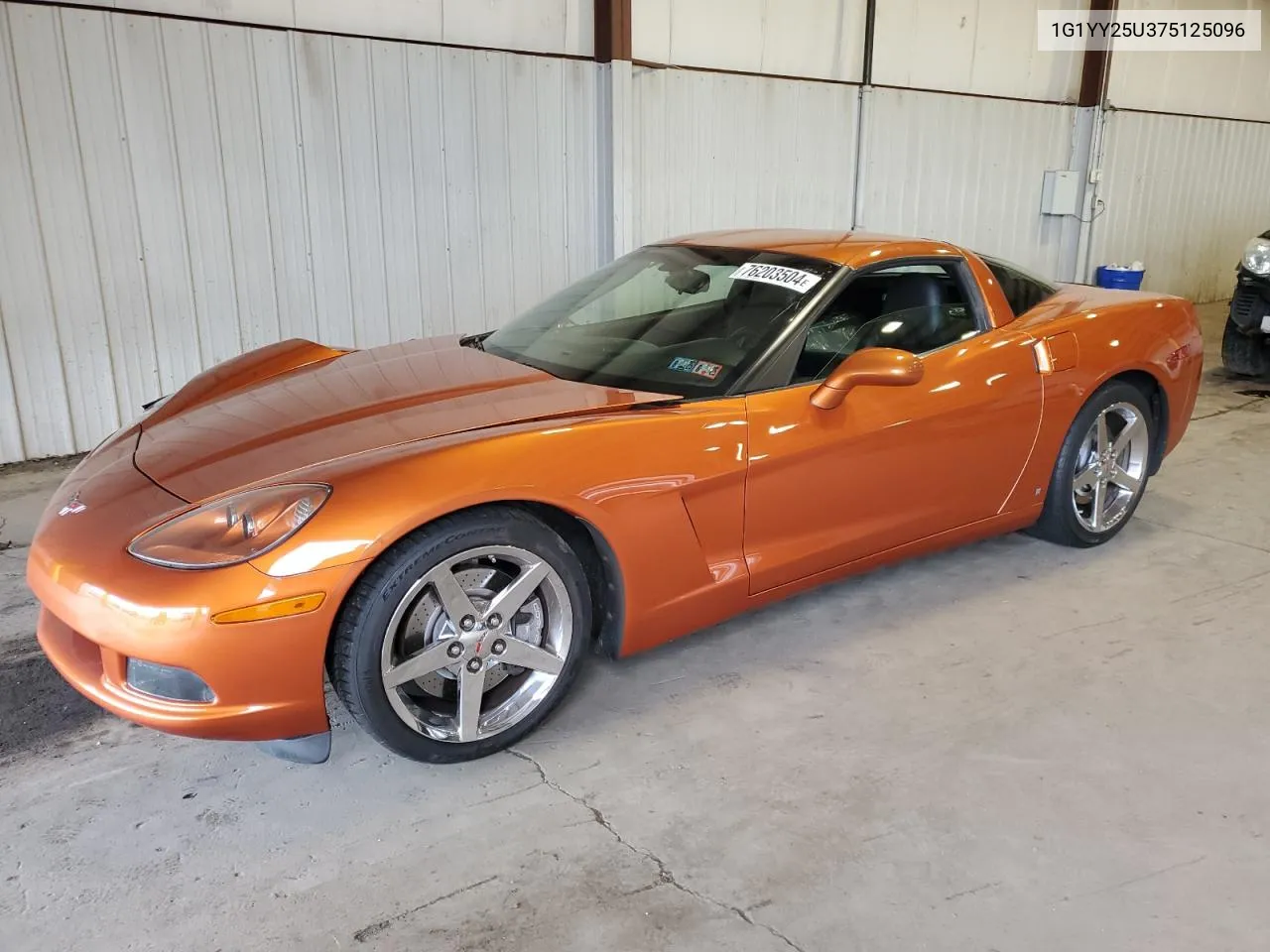 2007 Chevrolet Corvette VIN: 1G1YY25U375125096 Lot: 76203504