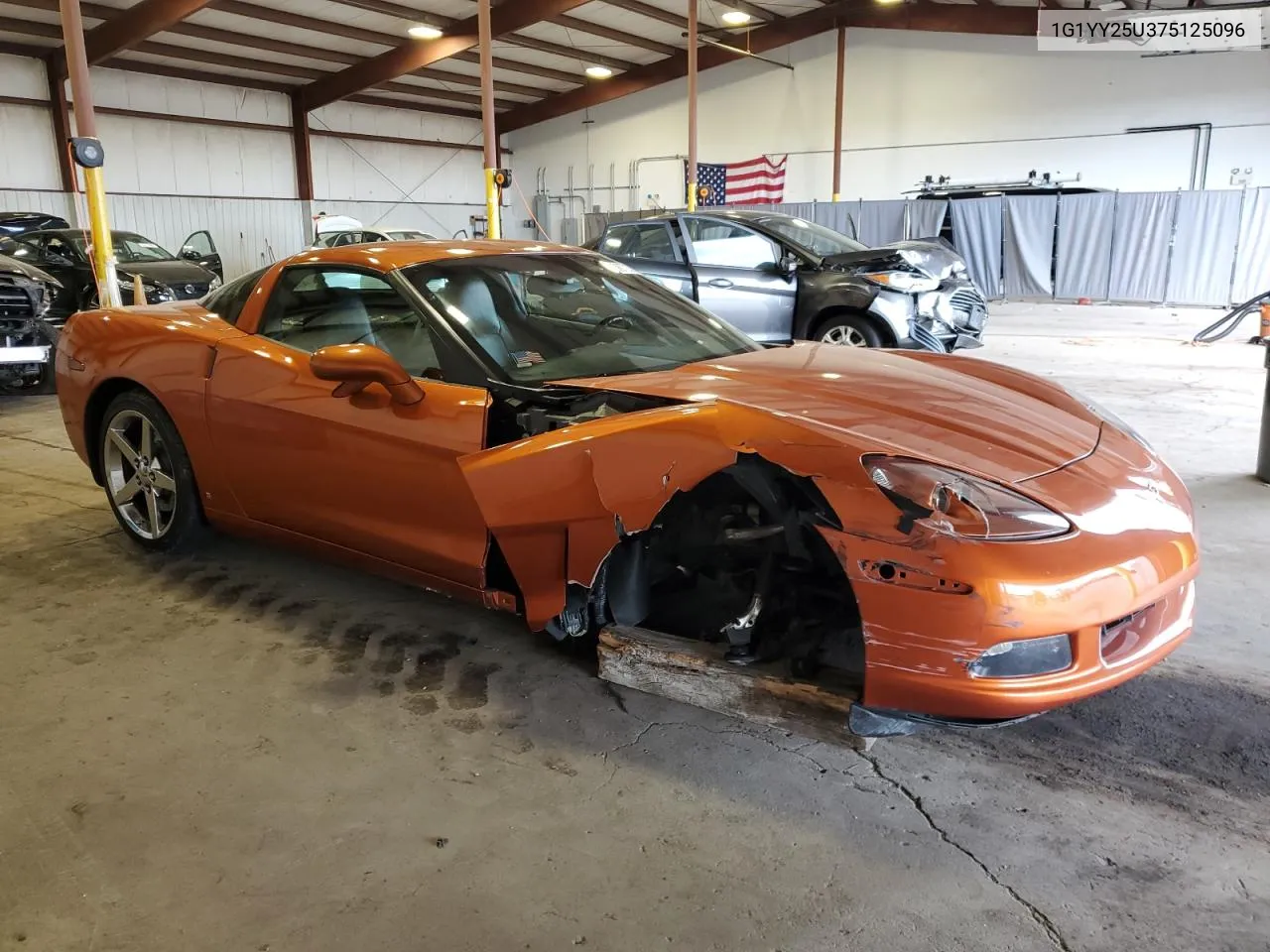 2007 Chevrolet Corvette VIN: 1G1YY25U375125096 Lot: 76203504