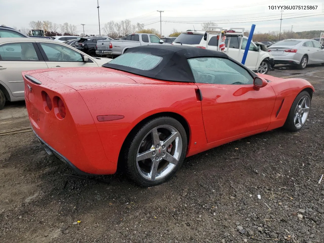 2007 Chevrolet Corvette VIN: 1G1YY36U075125867 Lot: 76273064