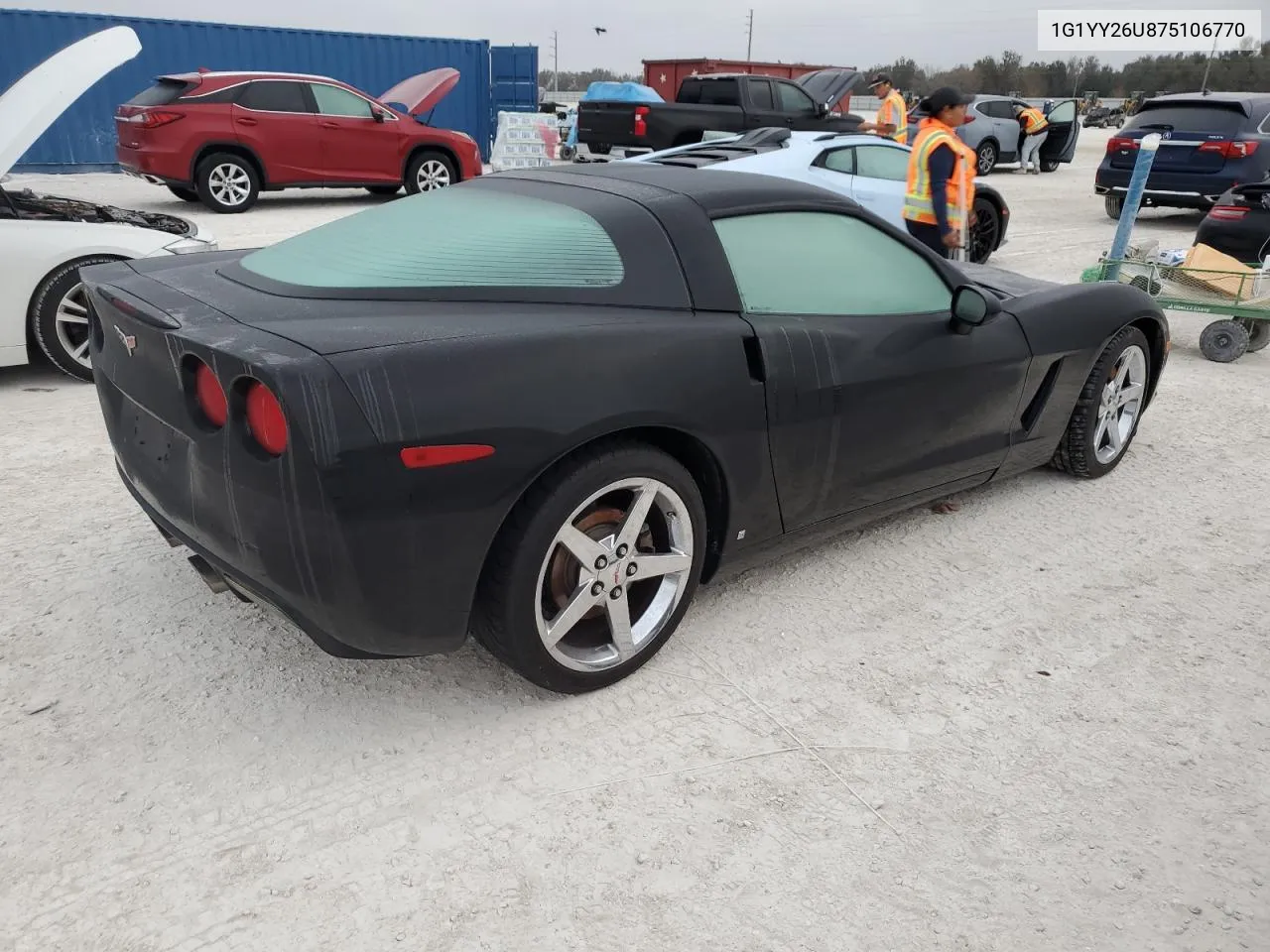 2007 Chevrolet Corvette VIN: 1G1YY26U875106770 Lot: 76560024