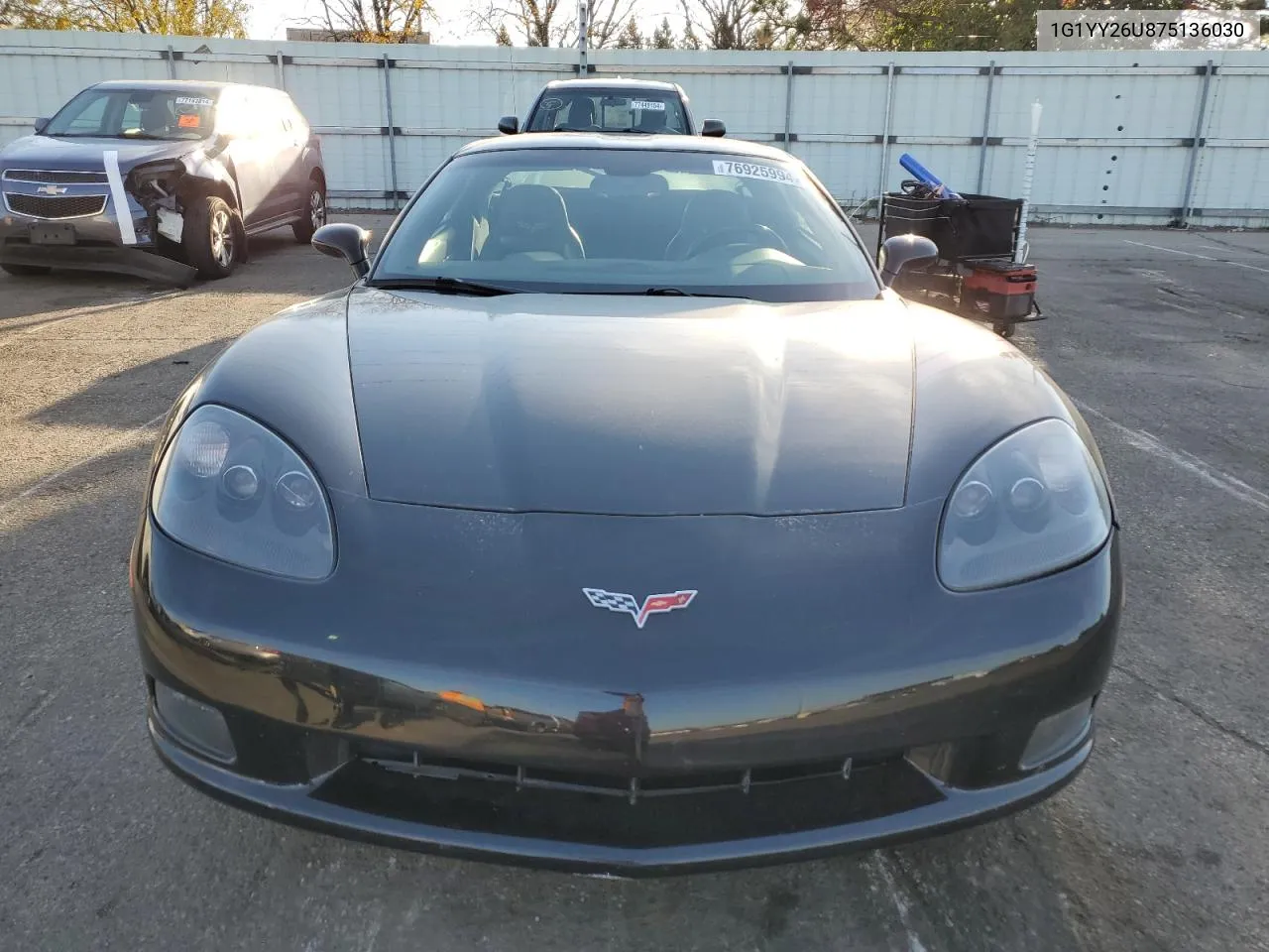 2007 Chevrolet Corvette VIN: 1G1YY26U875136030 Lot: 76925994