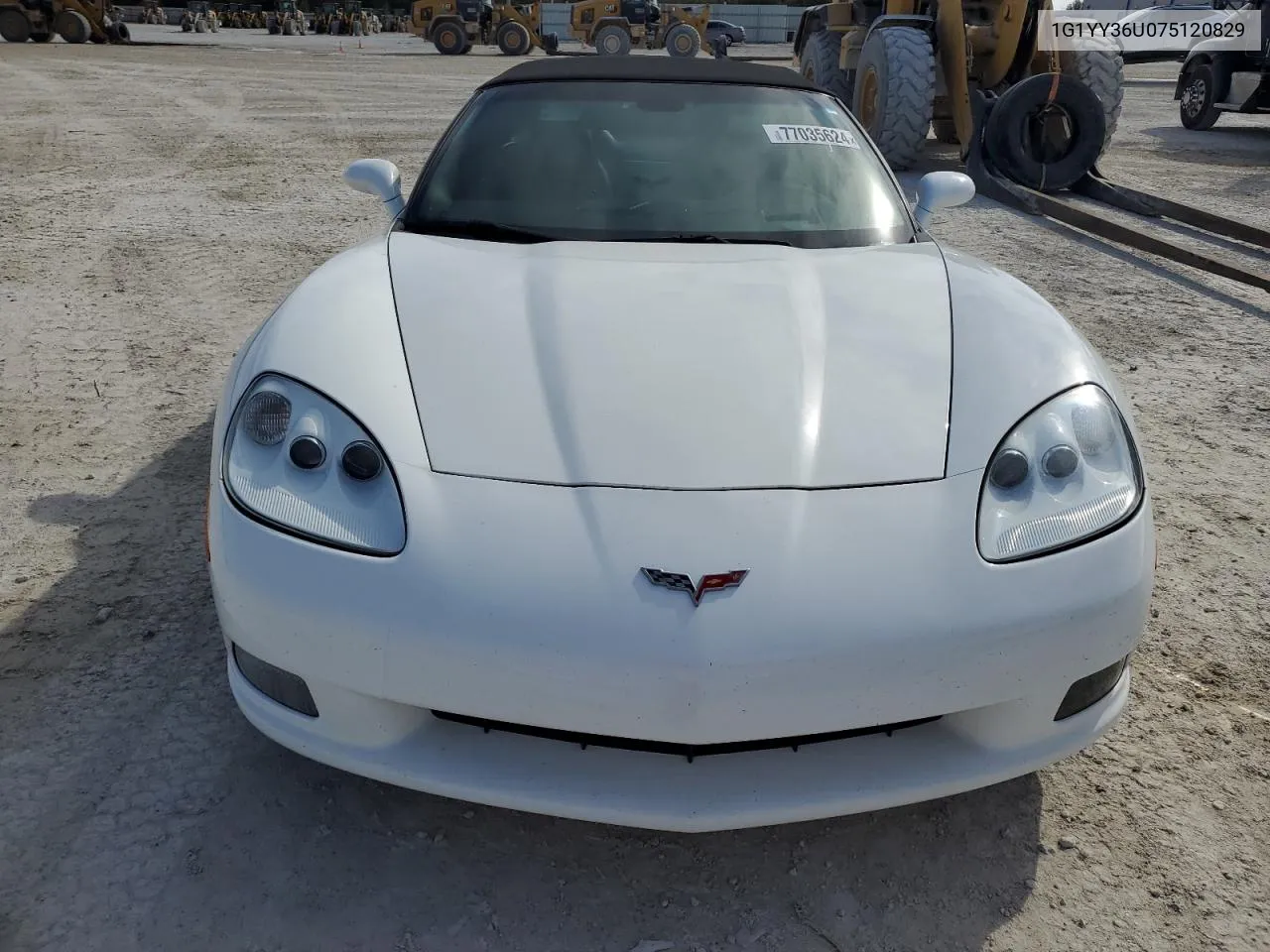 2007 Chevrolet Corvette VIN: 1G1YY36U075120829 Lot: 77035624