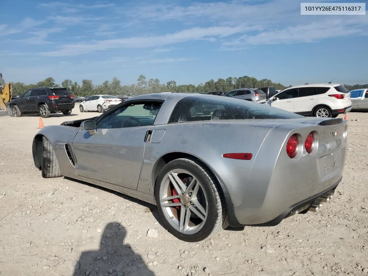 2007 Chevrolet Corvette Z06 VIN: 1G1YY26E475116317 Lot: 77108964