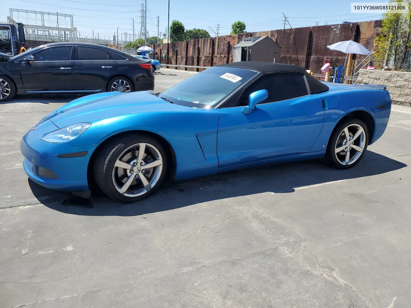 2008 Chevrolet Corvette VIN: 1G1YY36W085121806 Lot: 65446984