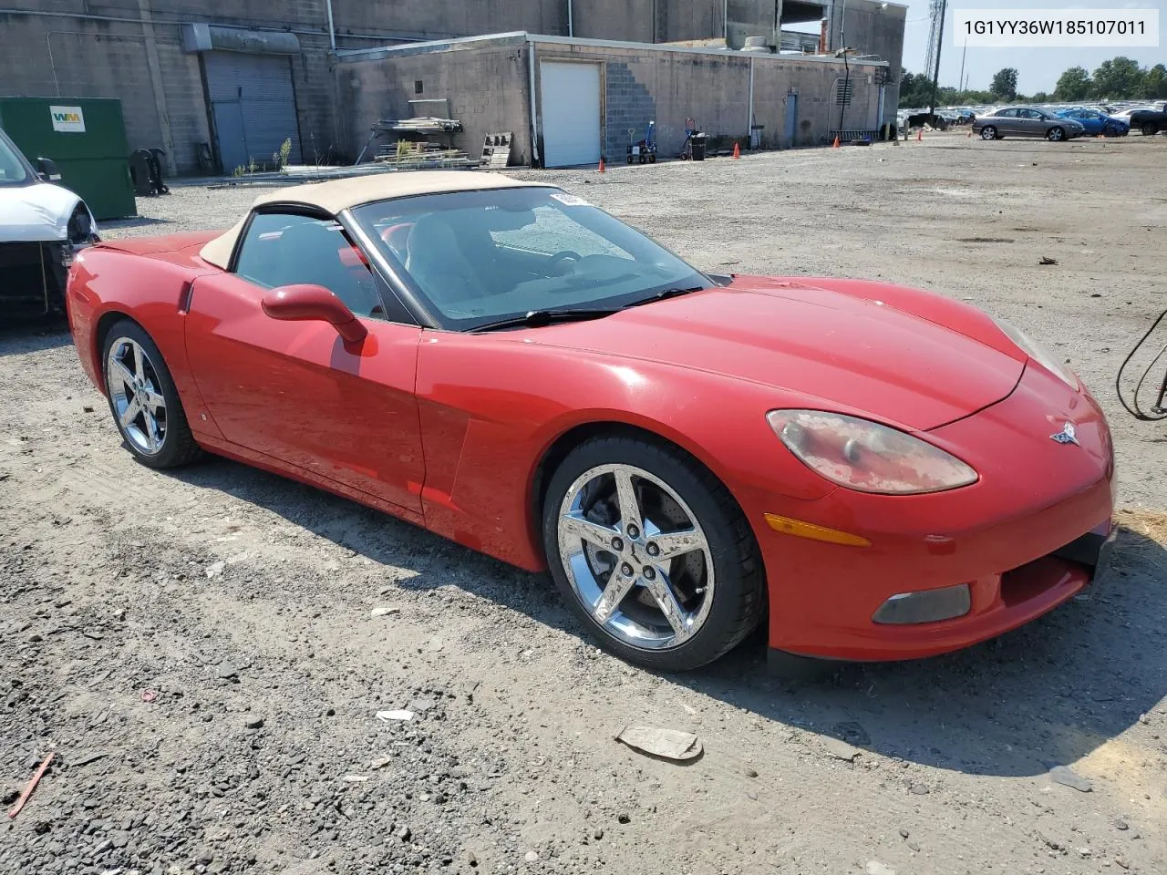 2008 Chevrolet Corvette VIN: 1G1YY36W185107011 Lot: 68841124