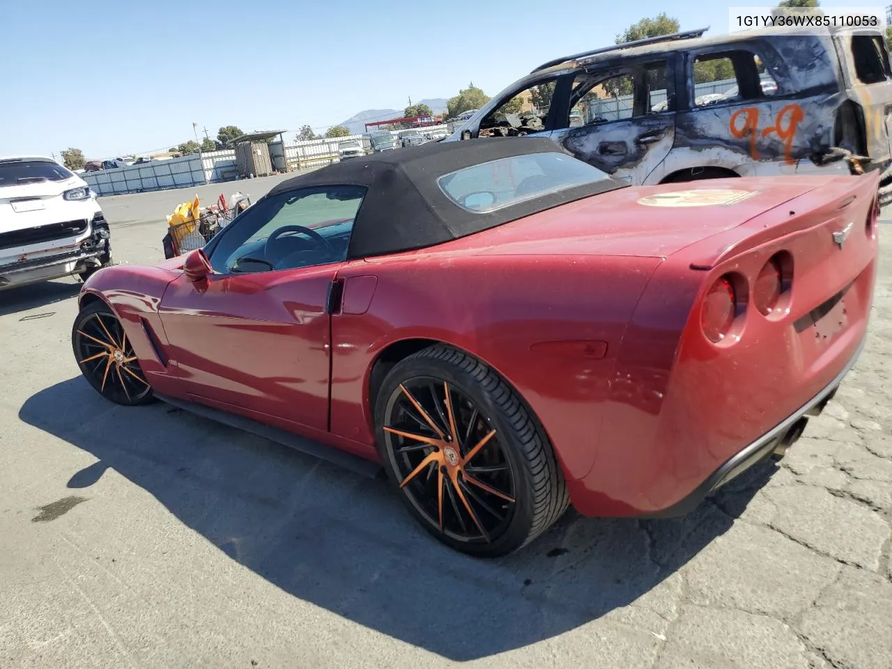 1G1YY36WX85110053 2008 Chevrolet Corvette