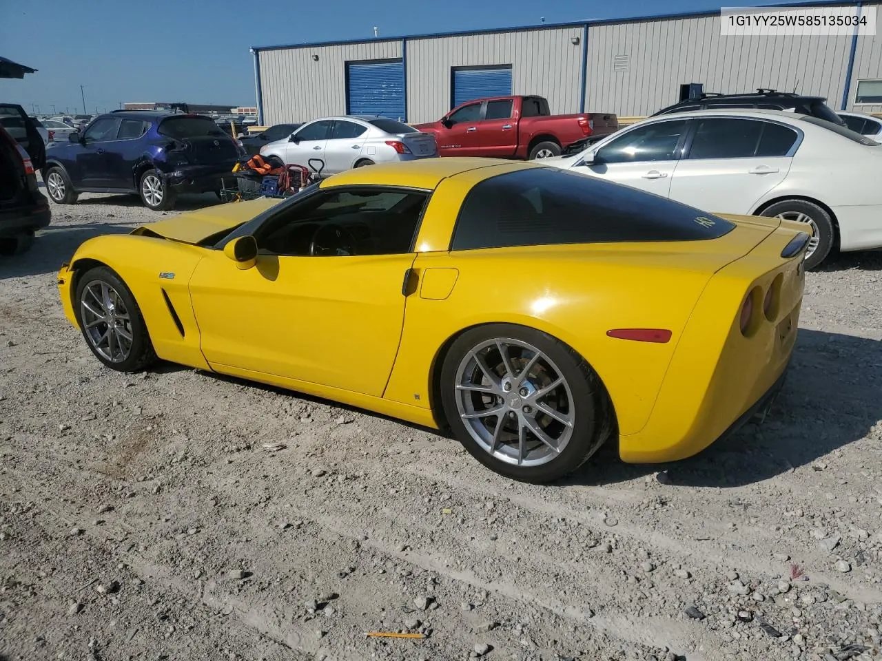 2008 Chevrolet Corvette VIN: 1G1YY25W585135034 Lot: 70908534