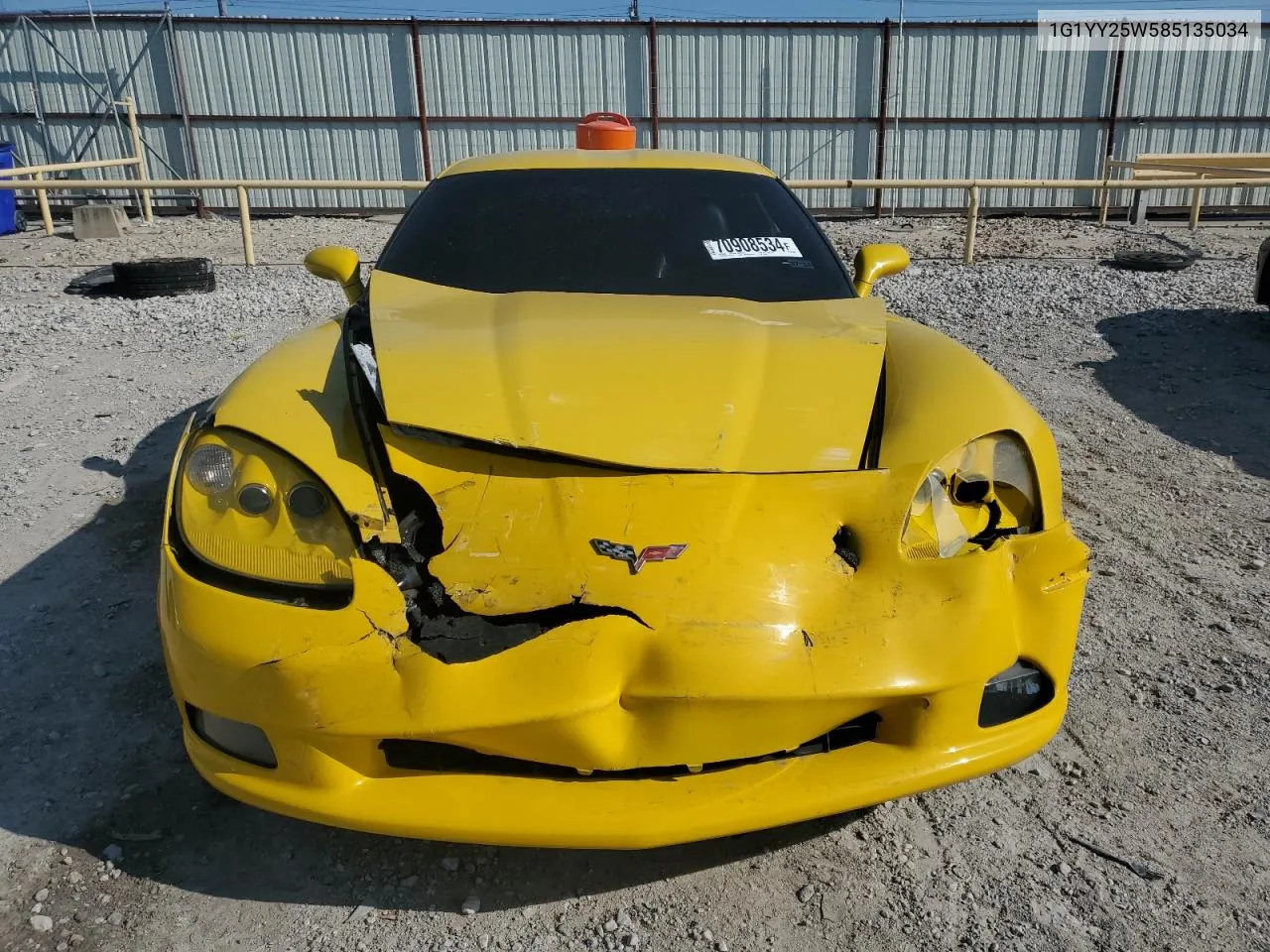 1G1YY25W585135034 2008 Chevrolet Corvette