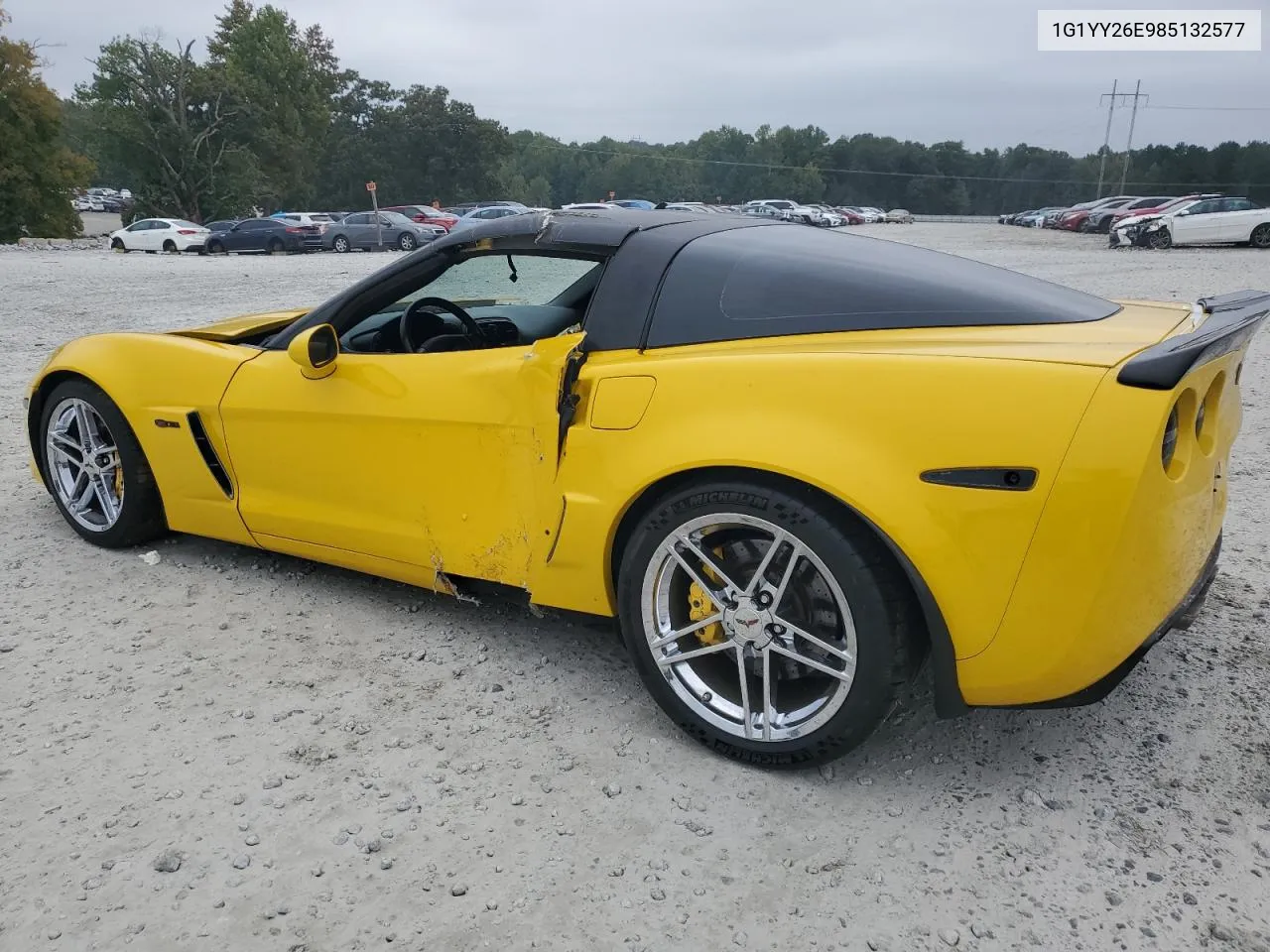 2008 Chevrolet Corvette Z06 VIN: 1G1YY26E985132577 Lot: 71378644