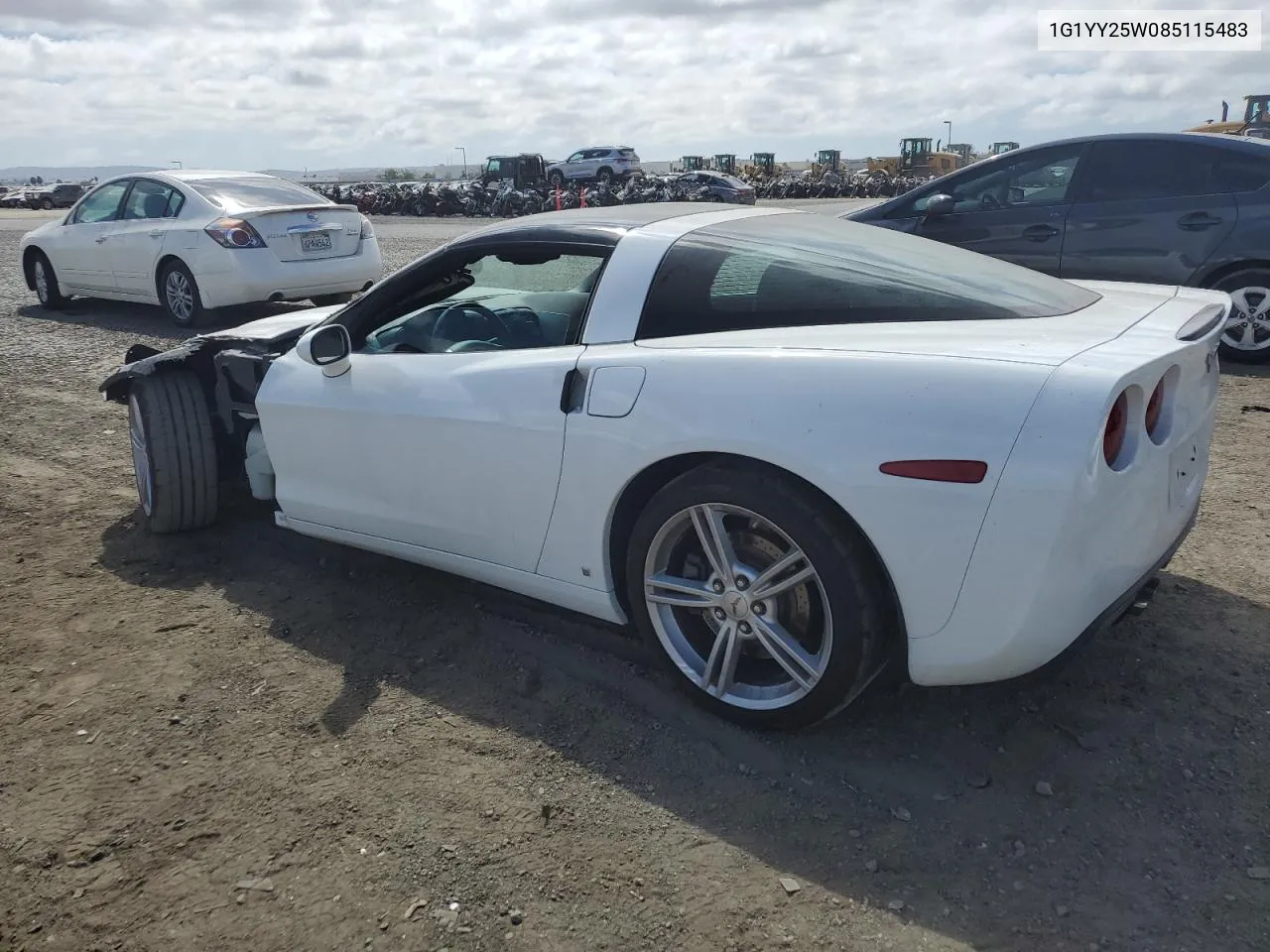 2008 Chevrolet Corvette VIN: 1G1YY25W085115483 Lot: 71493994