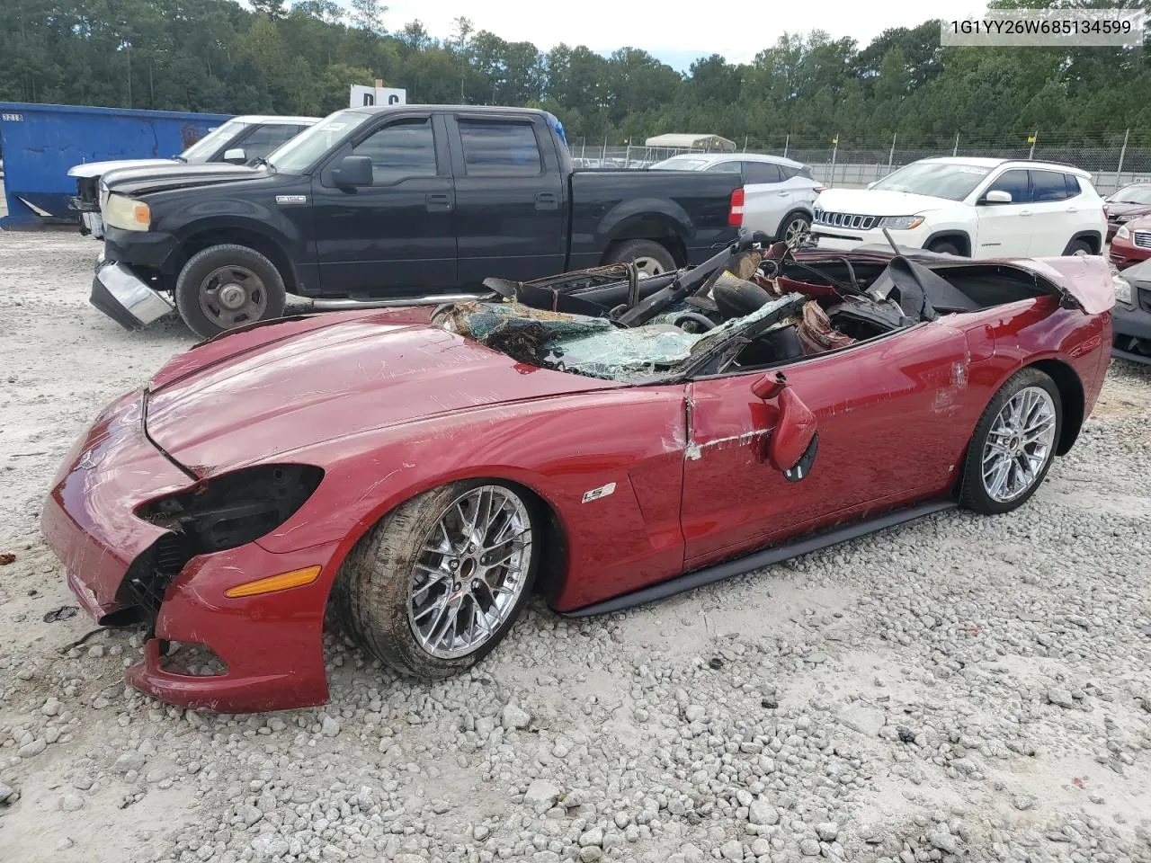 2008 Chevrolet Corvette VIN: 1G1YY26W685134599 Lot: 73893504