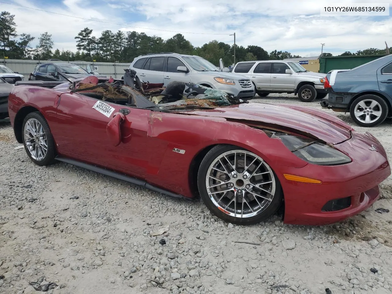 1G1YY26W685134599 2008 Chevrolet Corvette