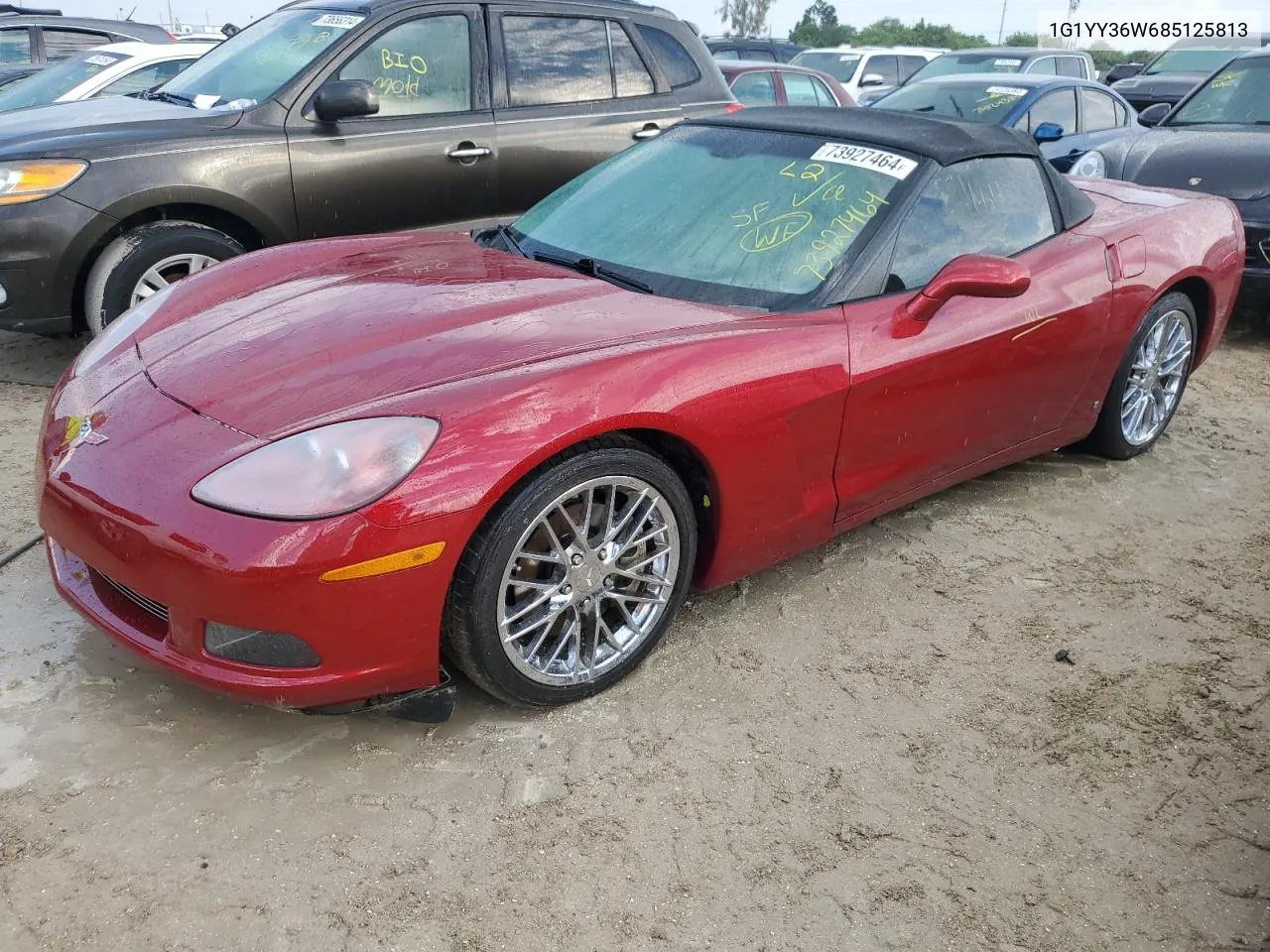 2008 Chevrolet Corvette VIN: 1G1YY36W685125813 Lot: 73927464