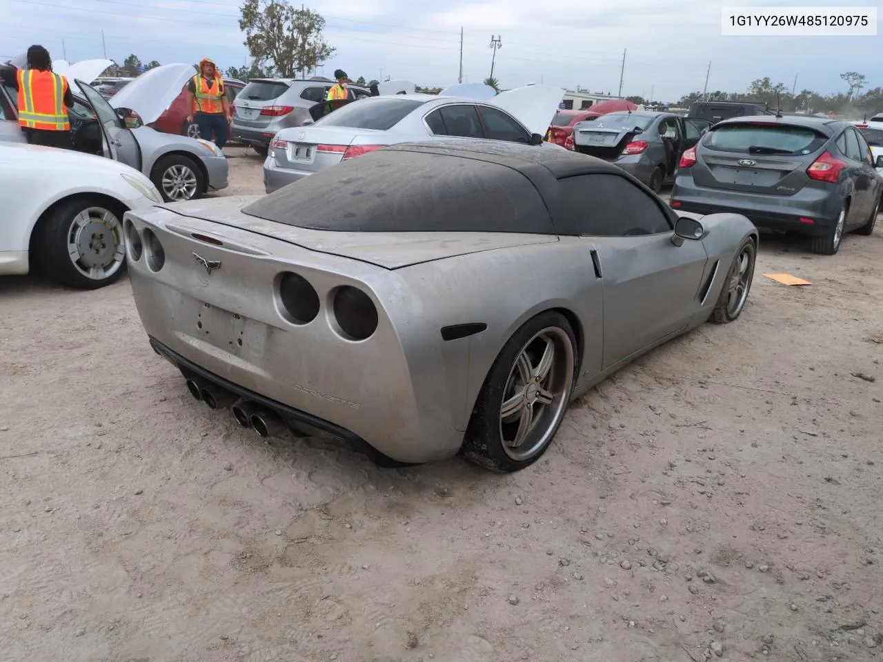 2008 Chevrolet Corvette VIN: 1G1YY26W485120975 Lot: 74198024