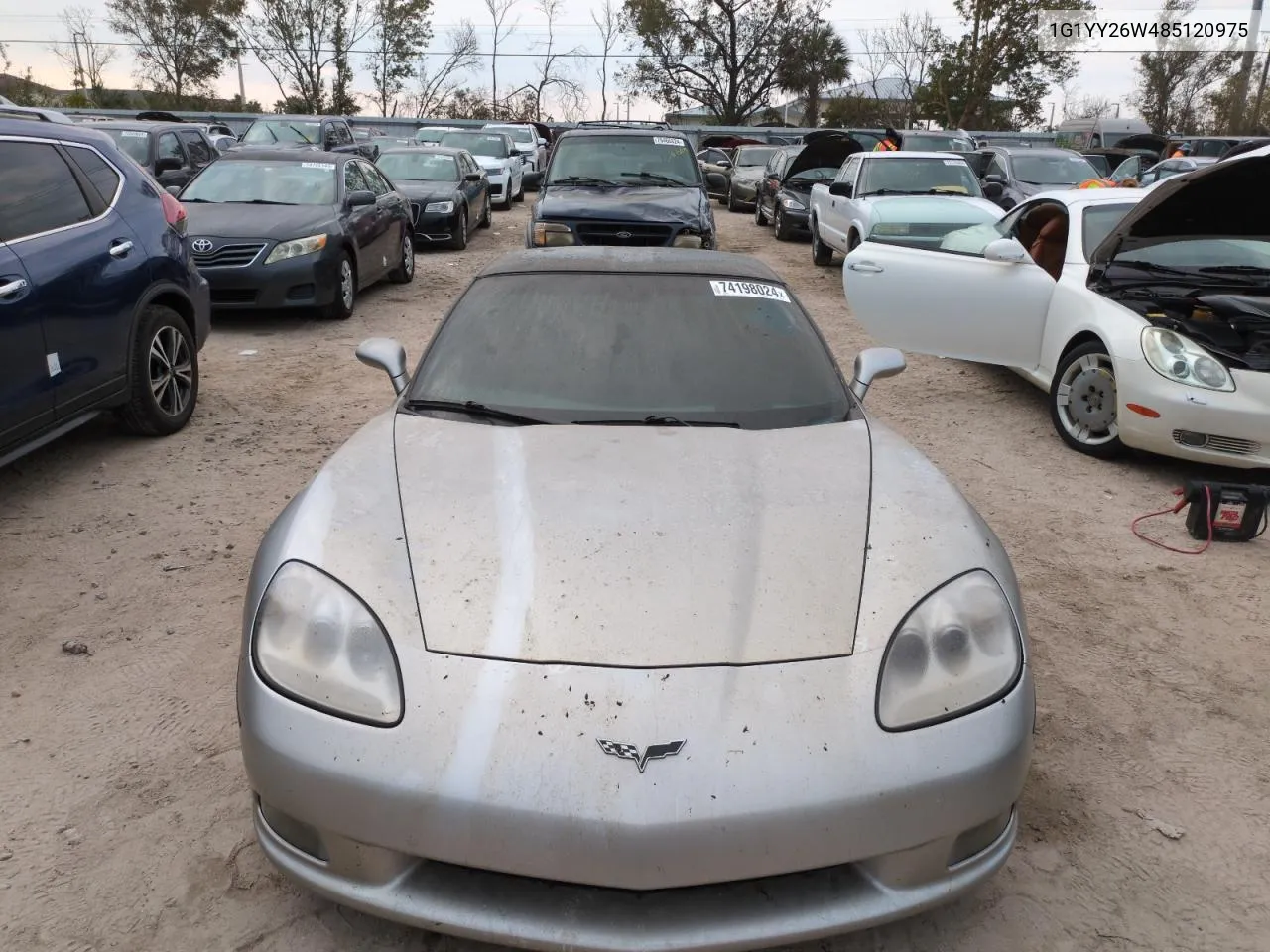 2008 Chevrolet Corvette VIN: 1G1YY26W485120975 Lot: 74198024