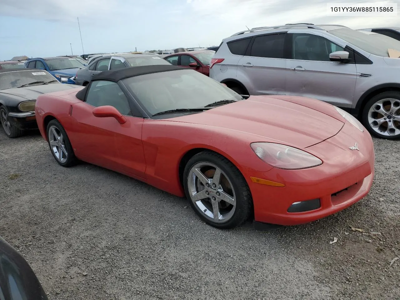 2008 Chevrolet Corvette VIN: 1G1YY36W885115865 Lot: 74591044