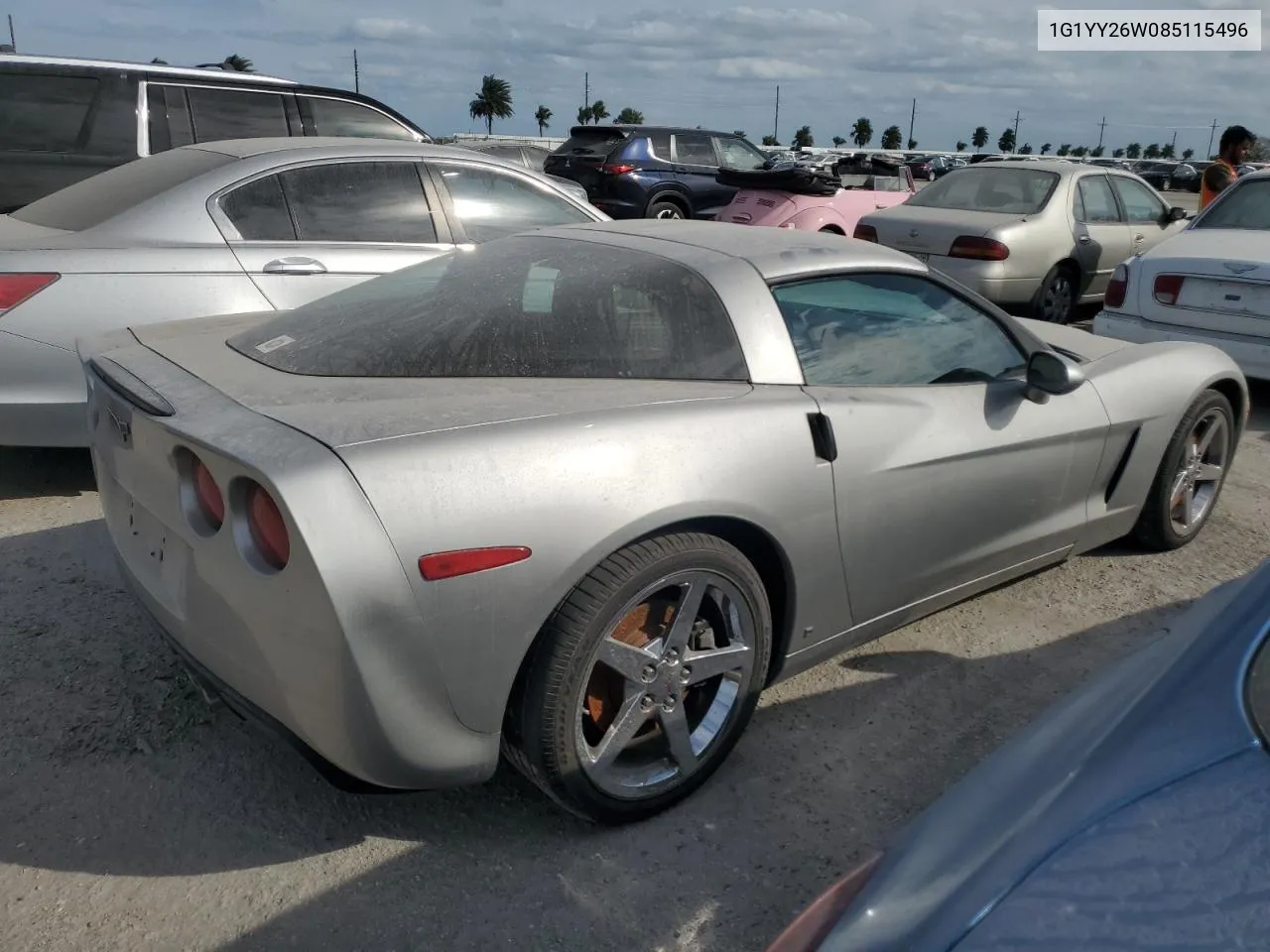 2008 Chevrolet Corvette VIN: 1G1YY26W085115496 Lot: 74680814