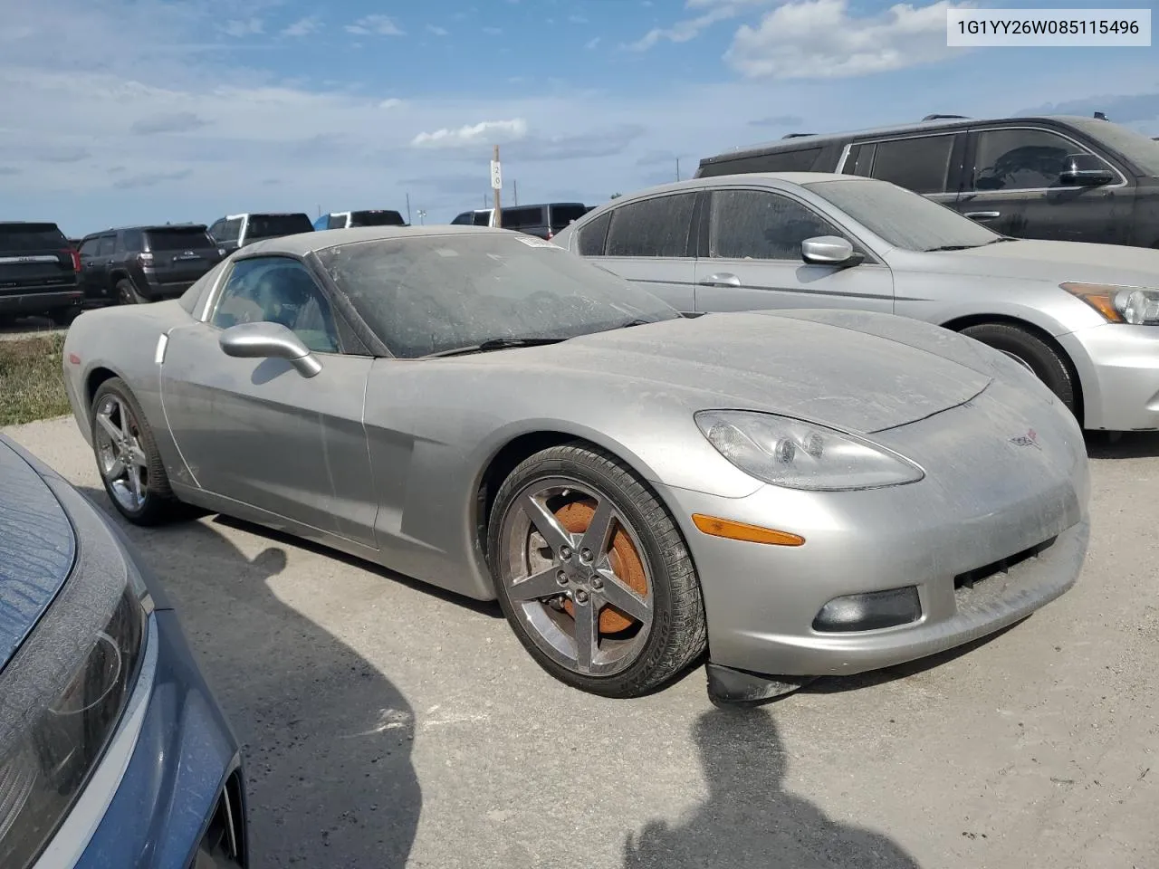 2008 Chevrolet Corvette VIN: 1G1YY26W085115496 Lot: 74680814