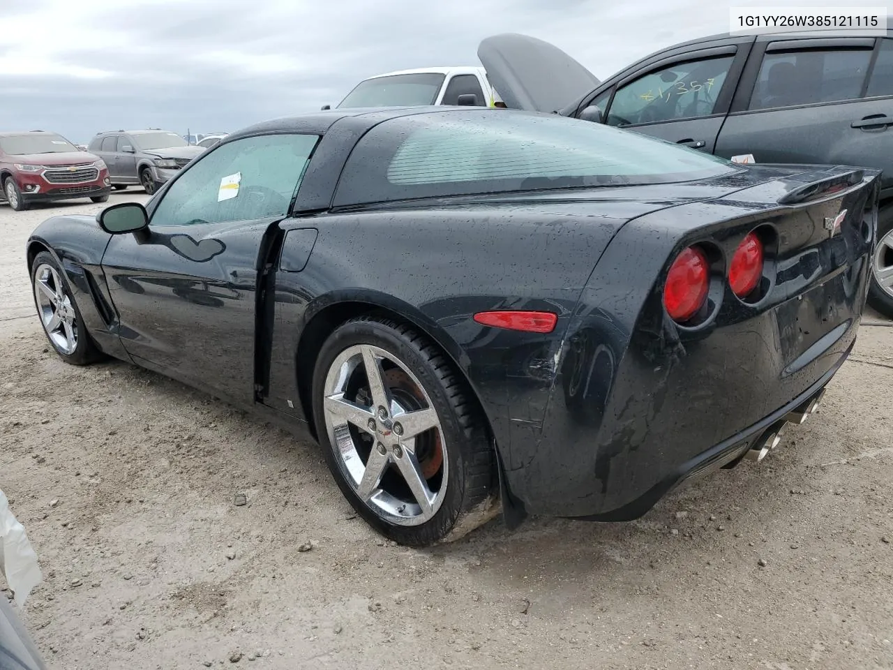 2008 Chevrolet Corvette VIN: 1G1YY26W385121115 Lot: 74684224