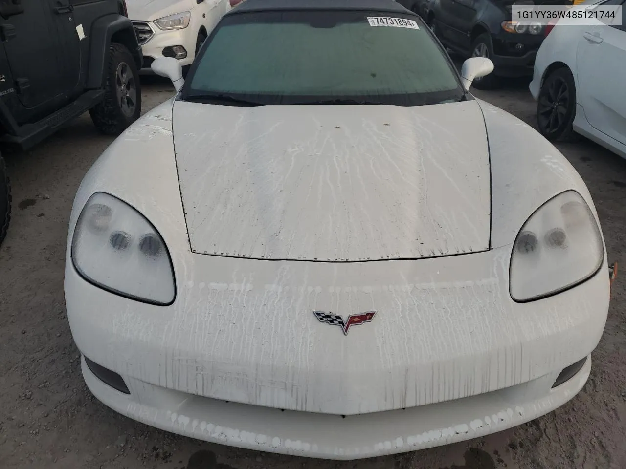 2008 Chevrolet Corvette VIN: 1G1YY36W485121744 Lot: 74731894