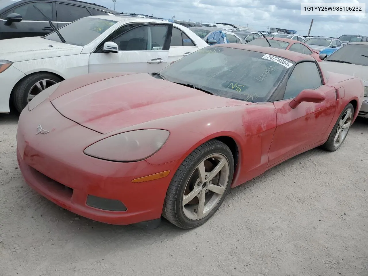 1G1YY26W985106232 2008 Chevrolet Corvette