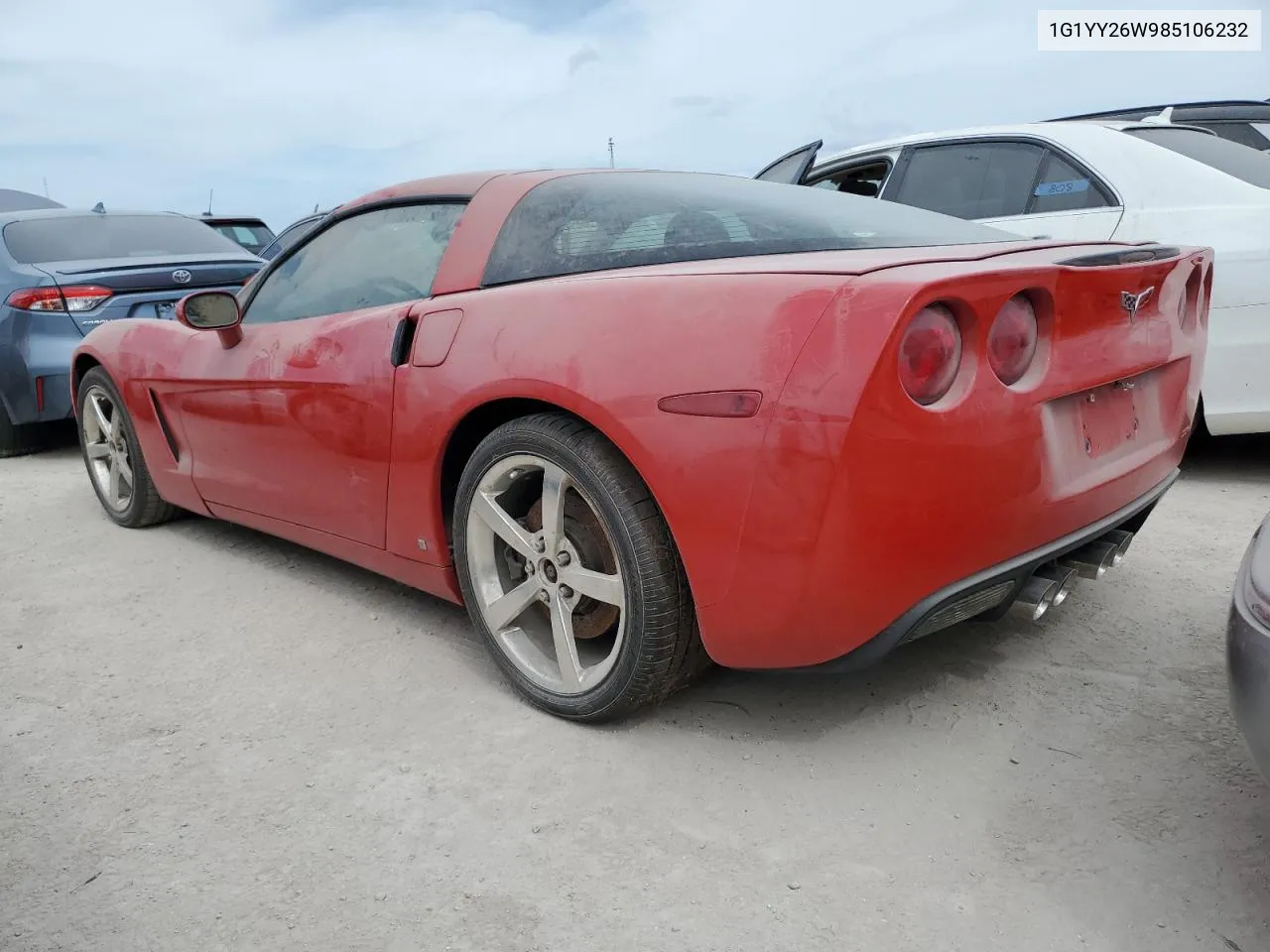 2008 Chevrolet Corvette VIN: 1G1YY26W985106232 Lot: 74774804