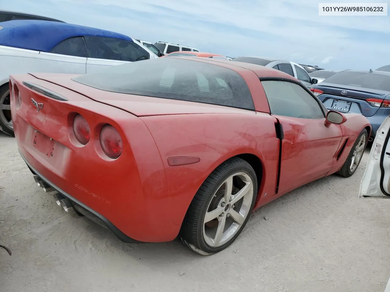 1G1YY26W985106232 2008 Chevrolet Corvette