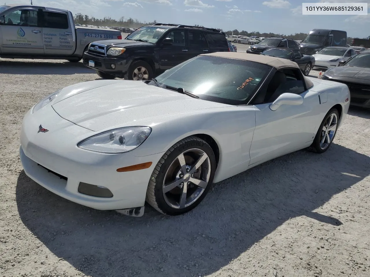 1G1YY36W685129361 2008 Chevrolet Corvette