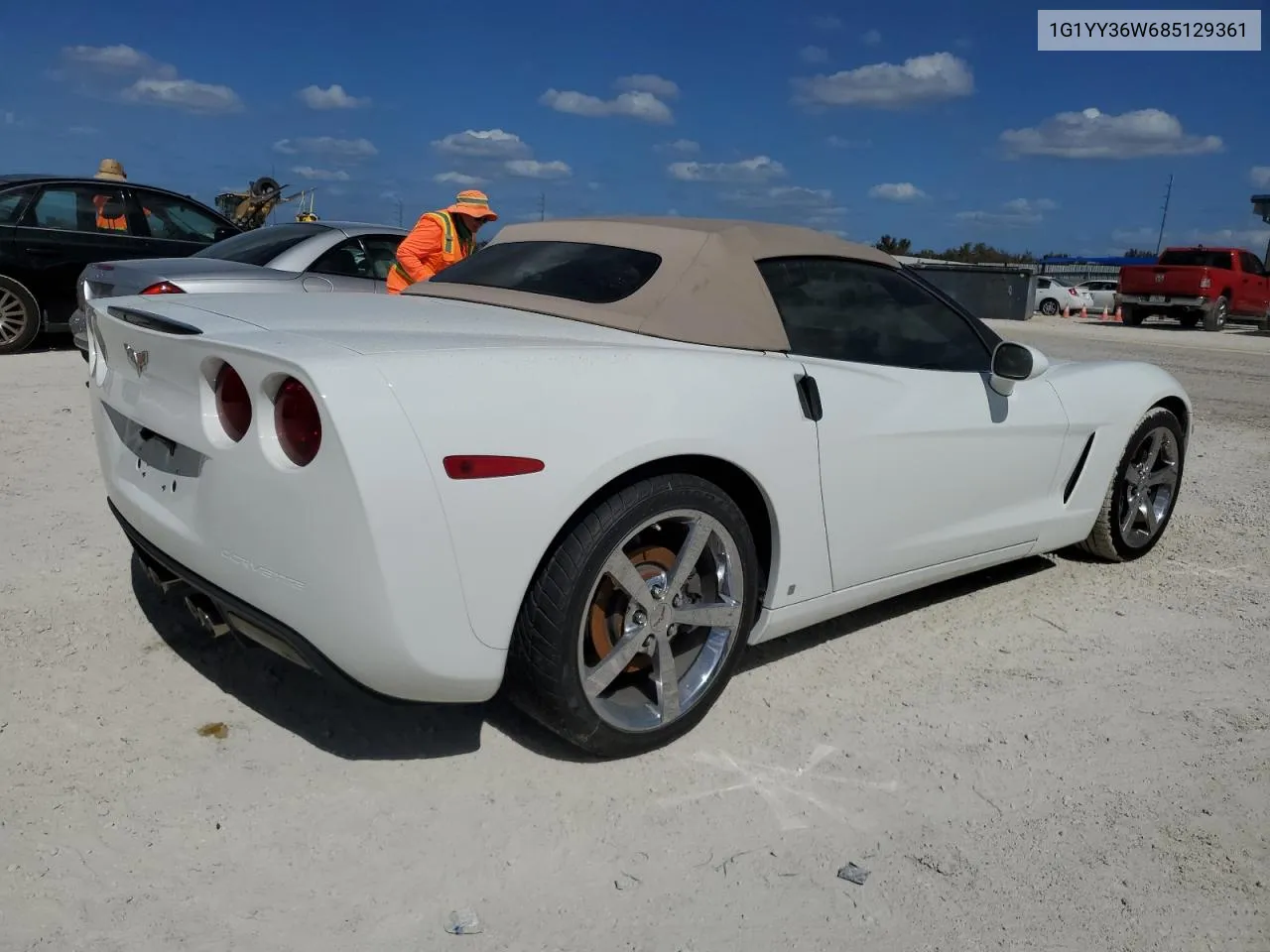 1G1YY36W685129361 2008 Chevrolet Corvette