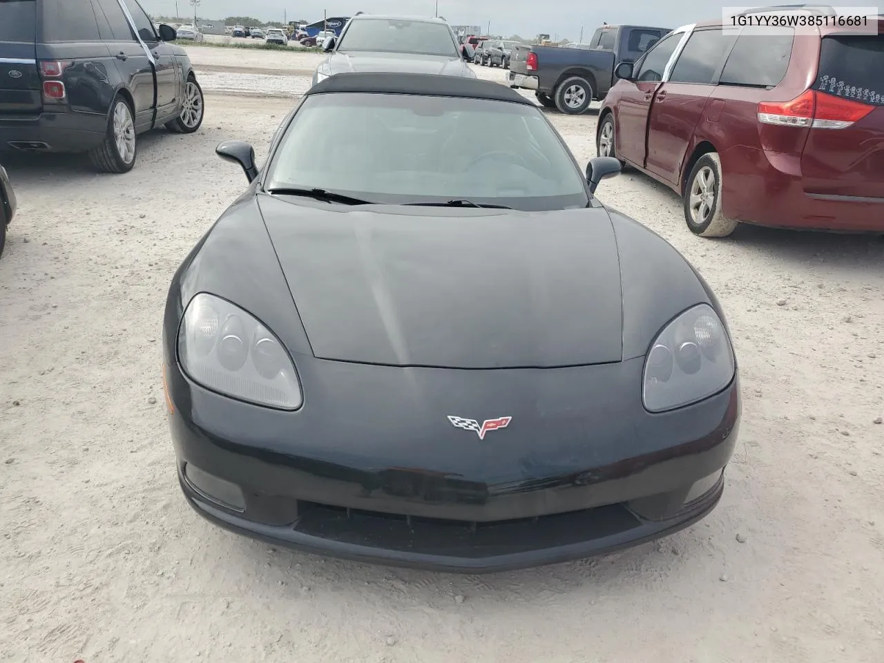 2008 Chevrolet Corvette VIN: 1G1YY36W385116681 Lot: 76914464