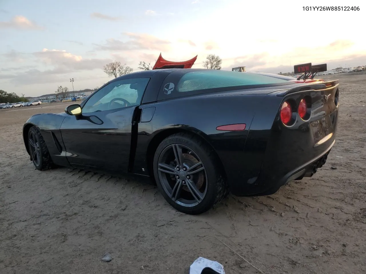 2008 Chevrolet Corvette VIN: 1G1YY26W885122406 Lot: 77242414