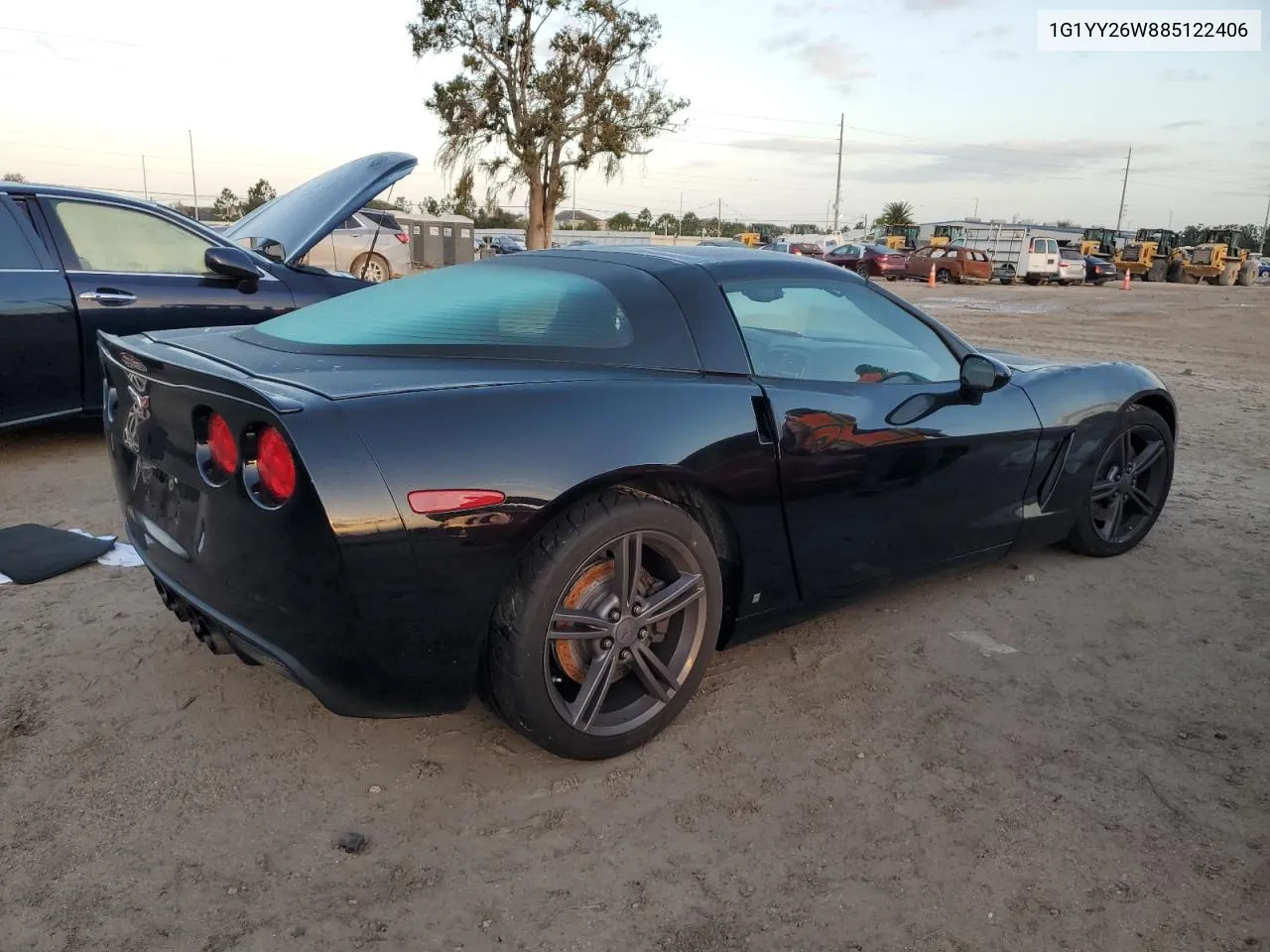 2008 Chevrolet Corvette VIN: 1G1YY26W885122406 Lot: 77242414