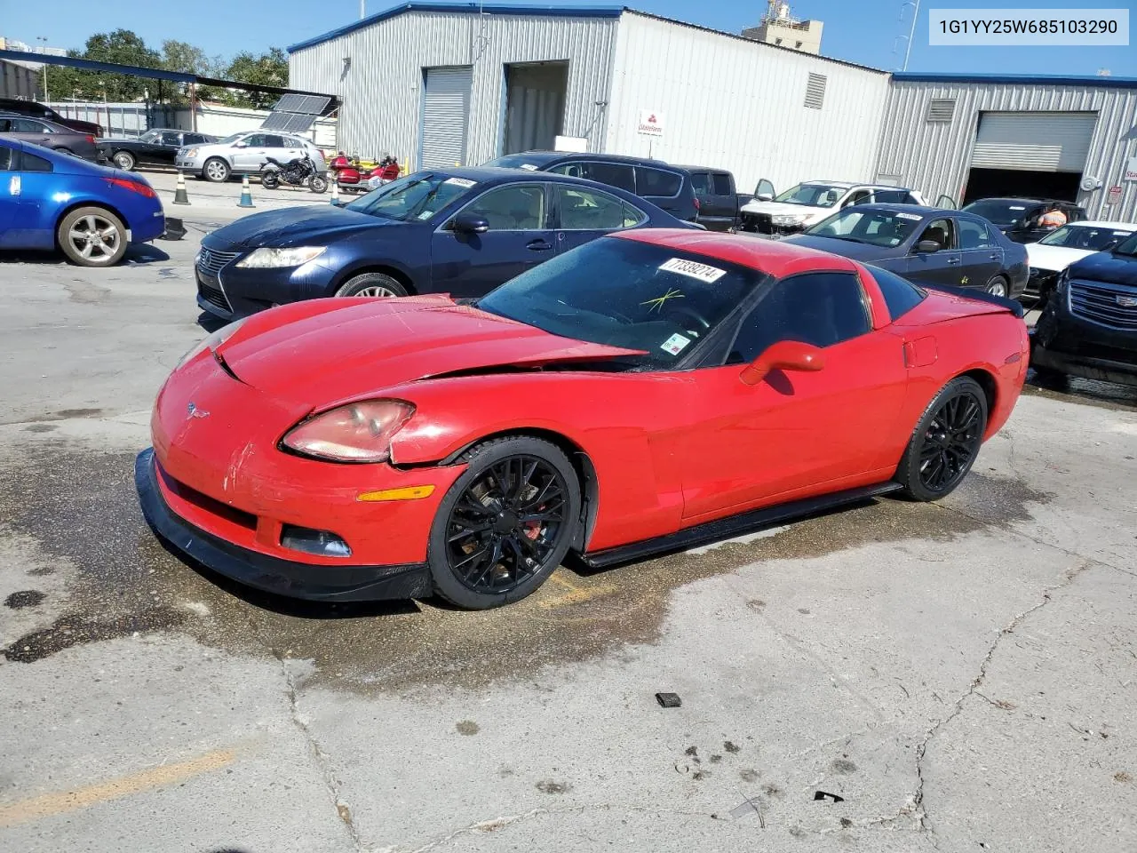 2008 Chevrolet Corvette VIN: 1G1YY25W685103290 Lot: 77339274