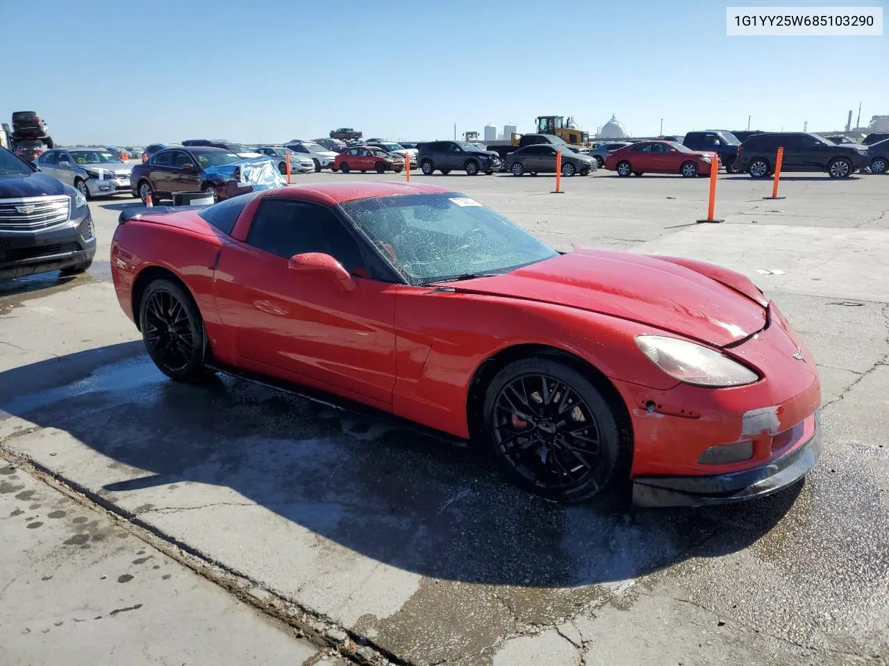 2008 Chevrolet Corvette VIN: 1G1YY25W685103290 Lot: 77339274