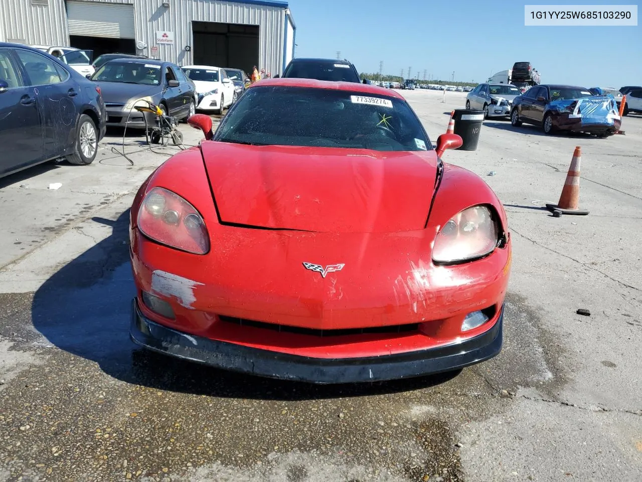 2008 Chevrolet Corvette VIN: 1G1YY25W685103290 Lot: 77339274