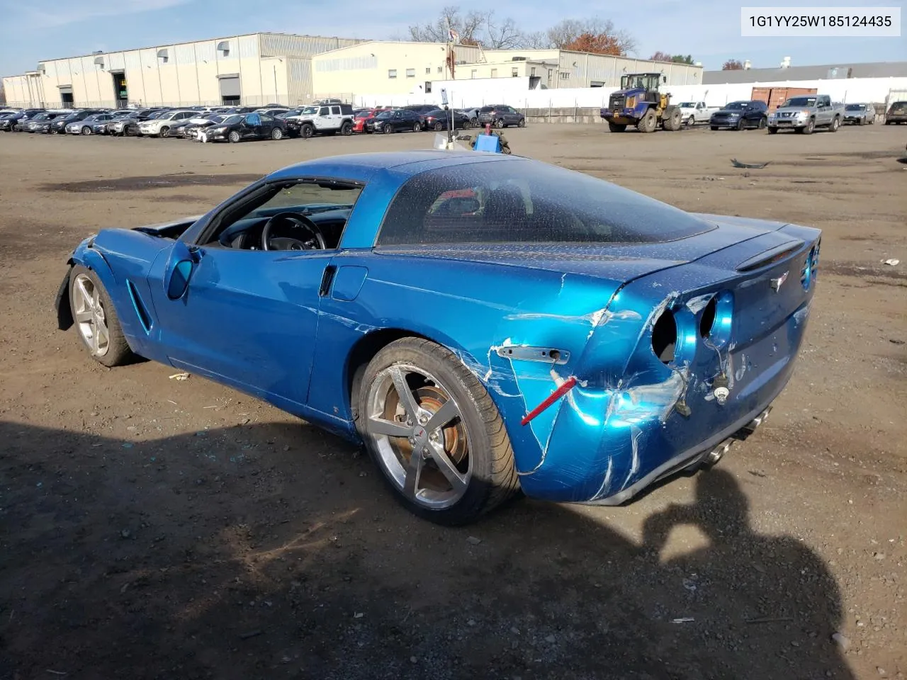 2008 Chevrolet Corvette VIN: 1G1YY25W185124435 Lot: 78152214