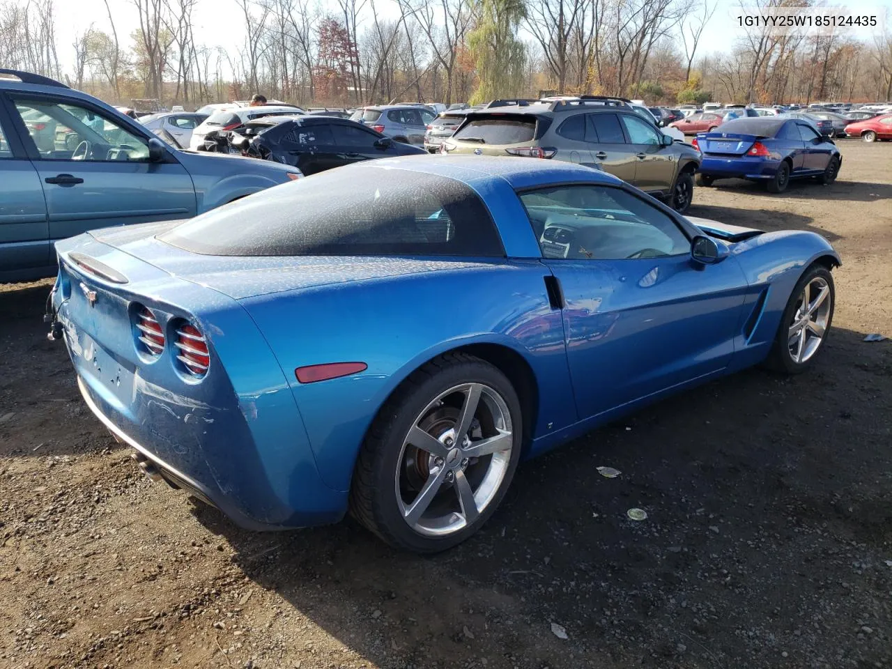 2008 Chevrolet Corvette VIN: 1G1YY25W185124435 Lot: 78152214