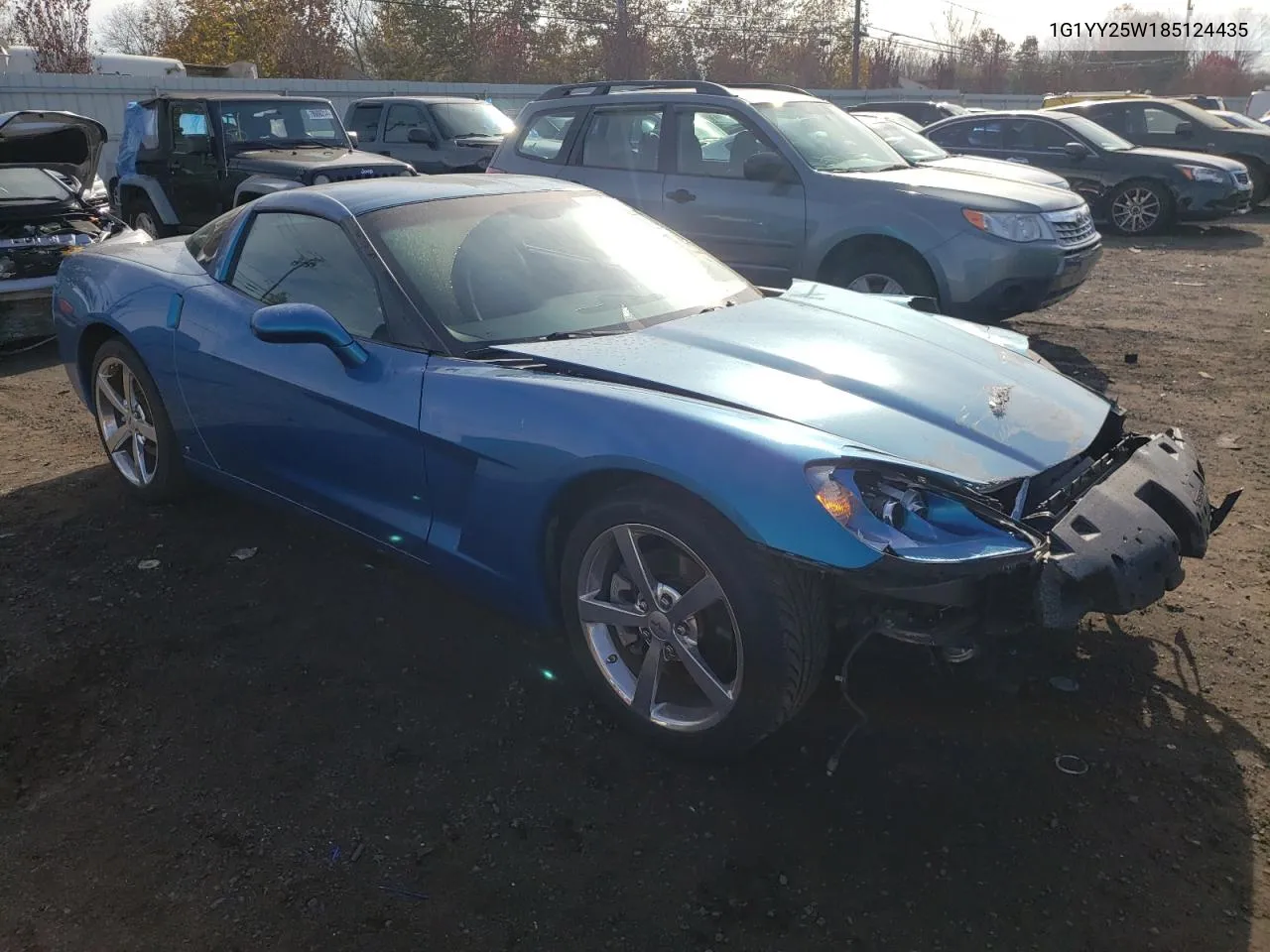 2008 Chevrolet Corvette VIN: 1G1YY25W185124435 Lot: 78152214