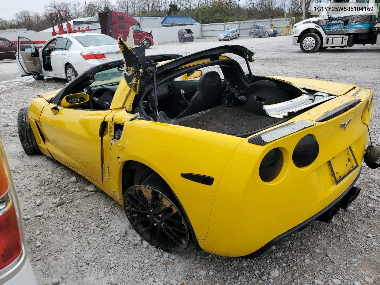 2008 Chevrolet Corvette VIN: 1G1YY25W585104169 Lot: 80306694