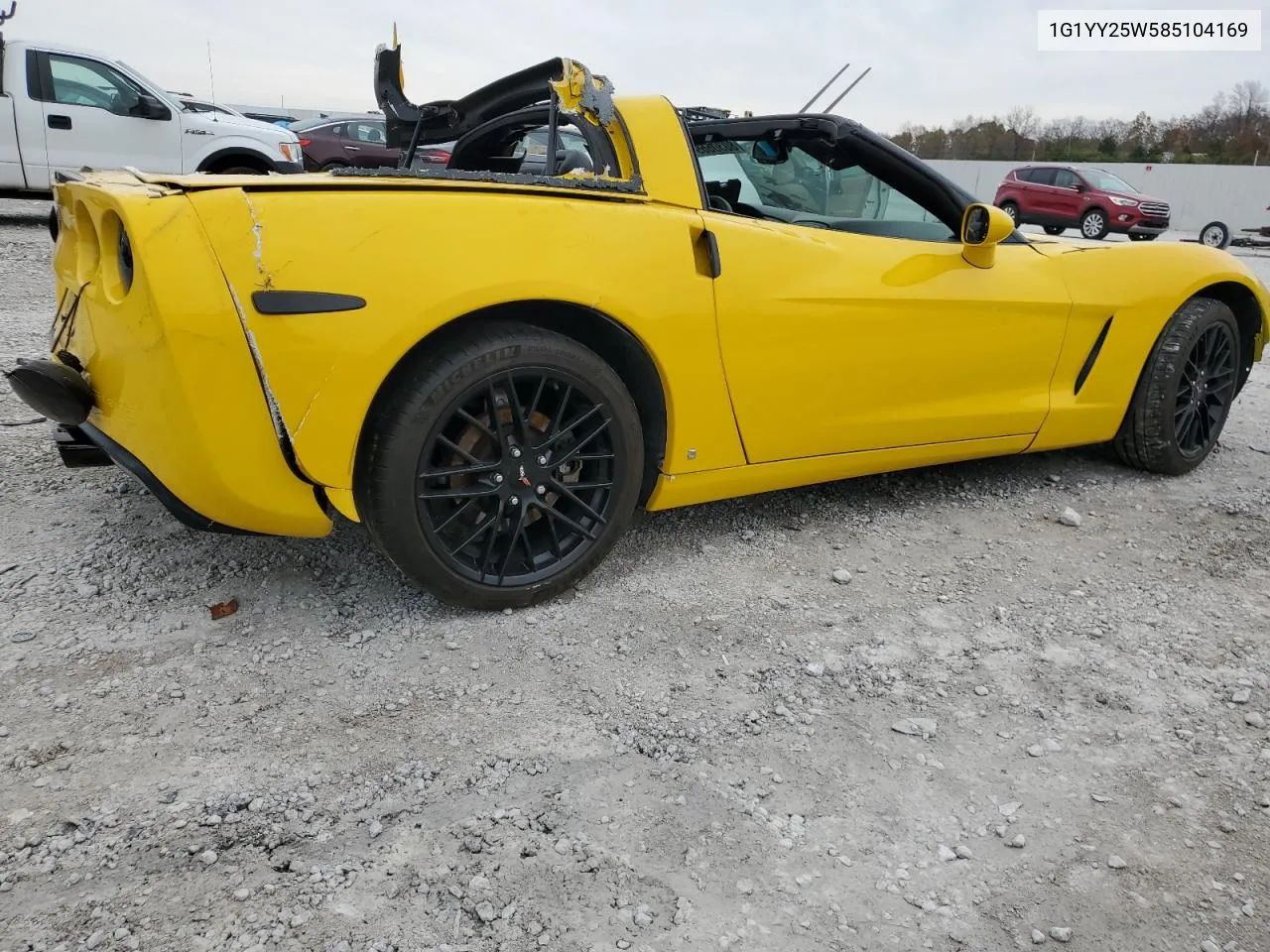 2008 Chevrolet Corvette VIN: 1G1YY25W585104169 Lot: 80306694