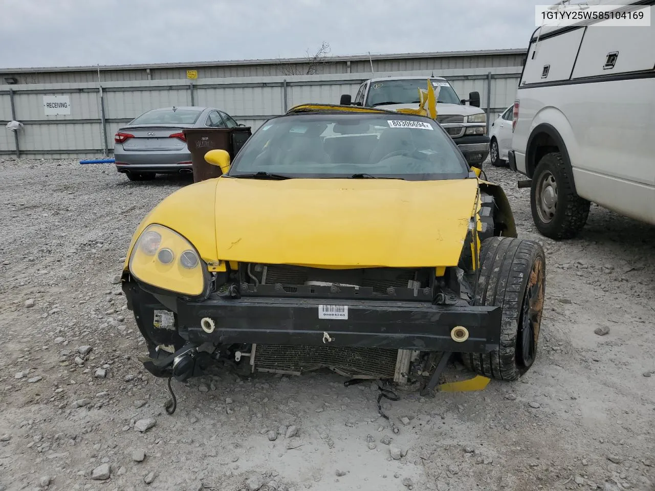 2008 Chevrolet Corvette VIN: 1G1YY25W585104169 Lot: 80306694