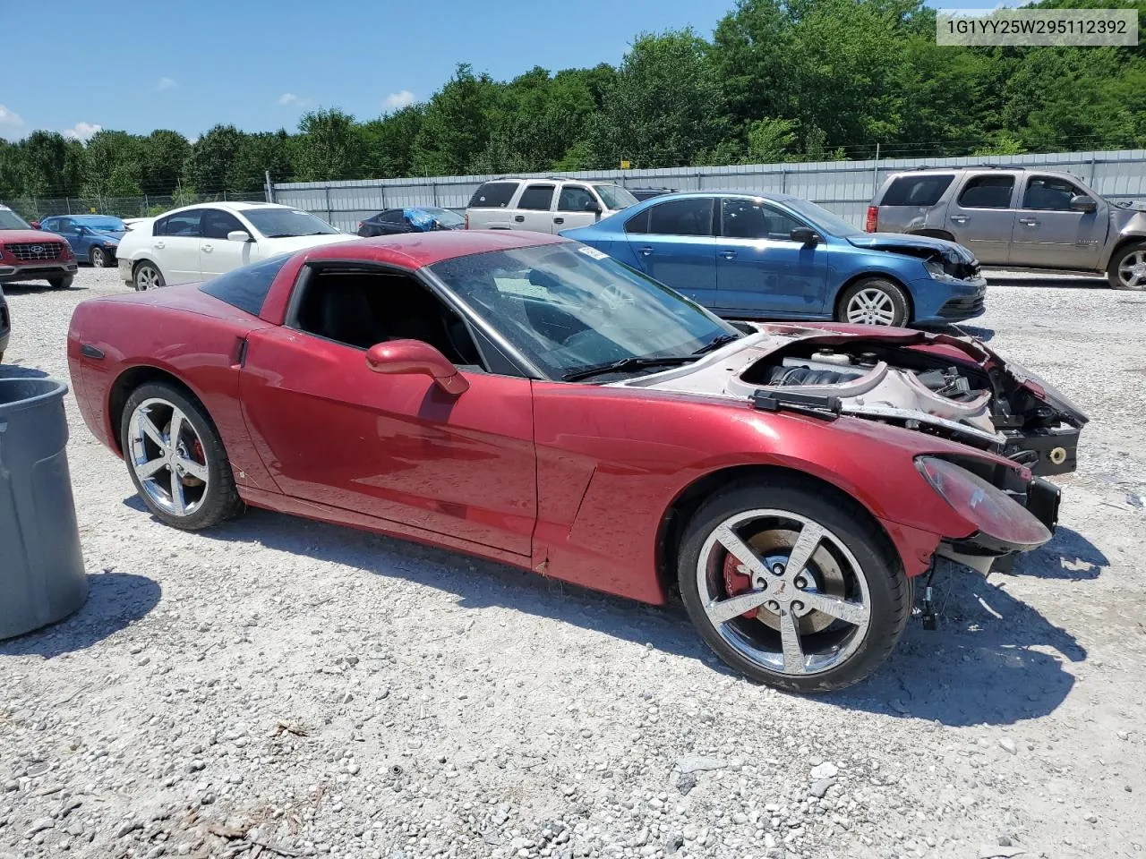 2009 Chevrolet Corvette VIN: 1G1YY25W295112392 Lot: 59678114