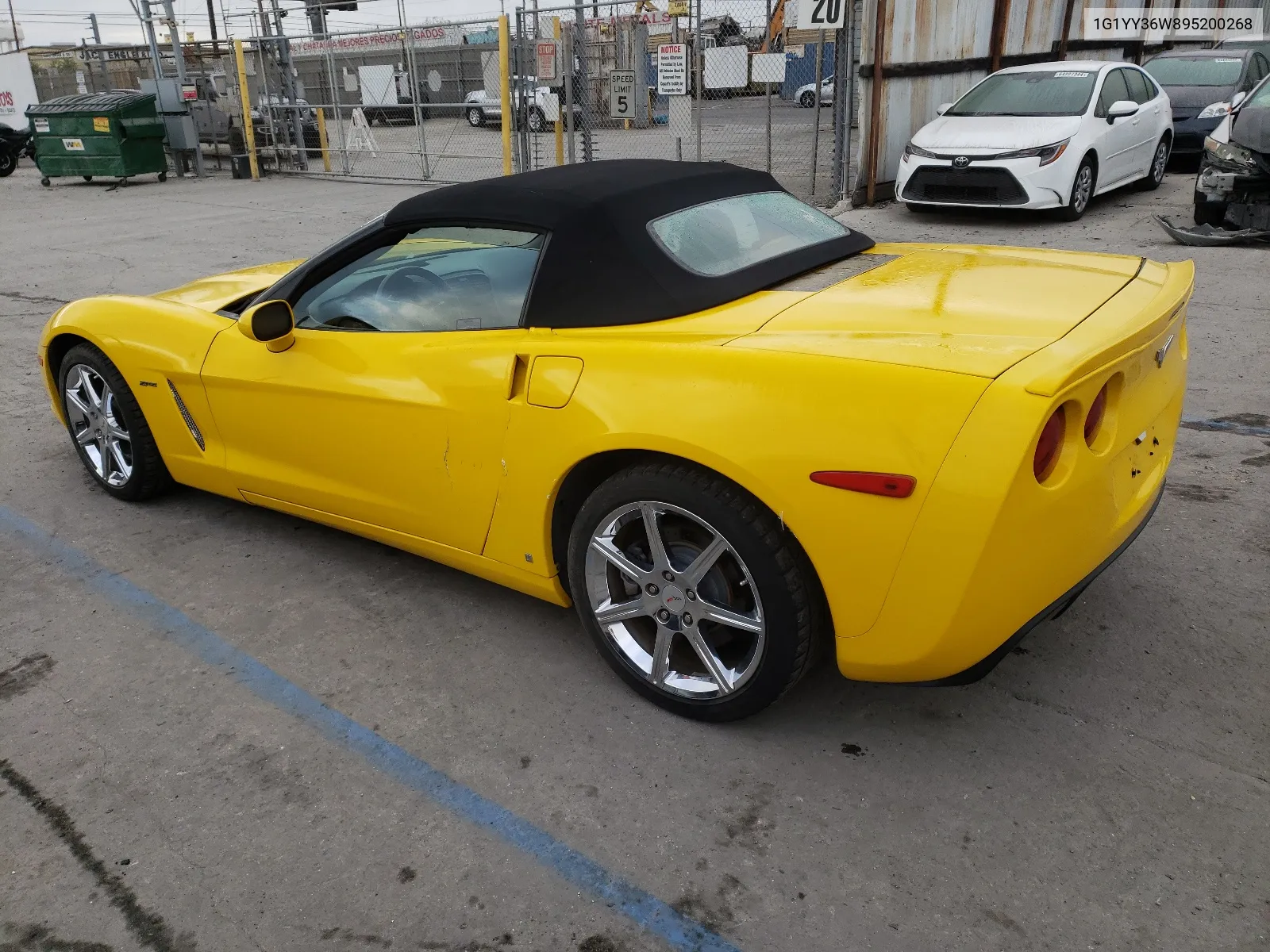 1G1YY36W895200268 2009 Chevrolet Corvette