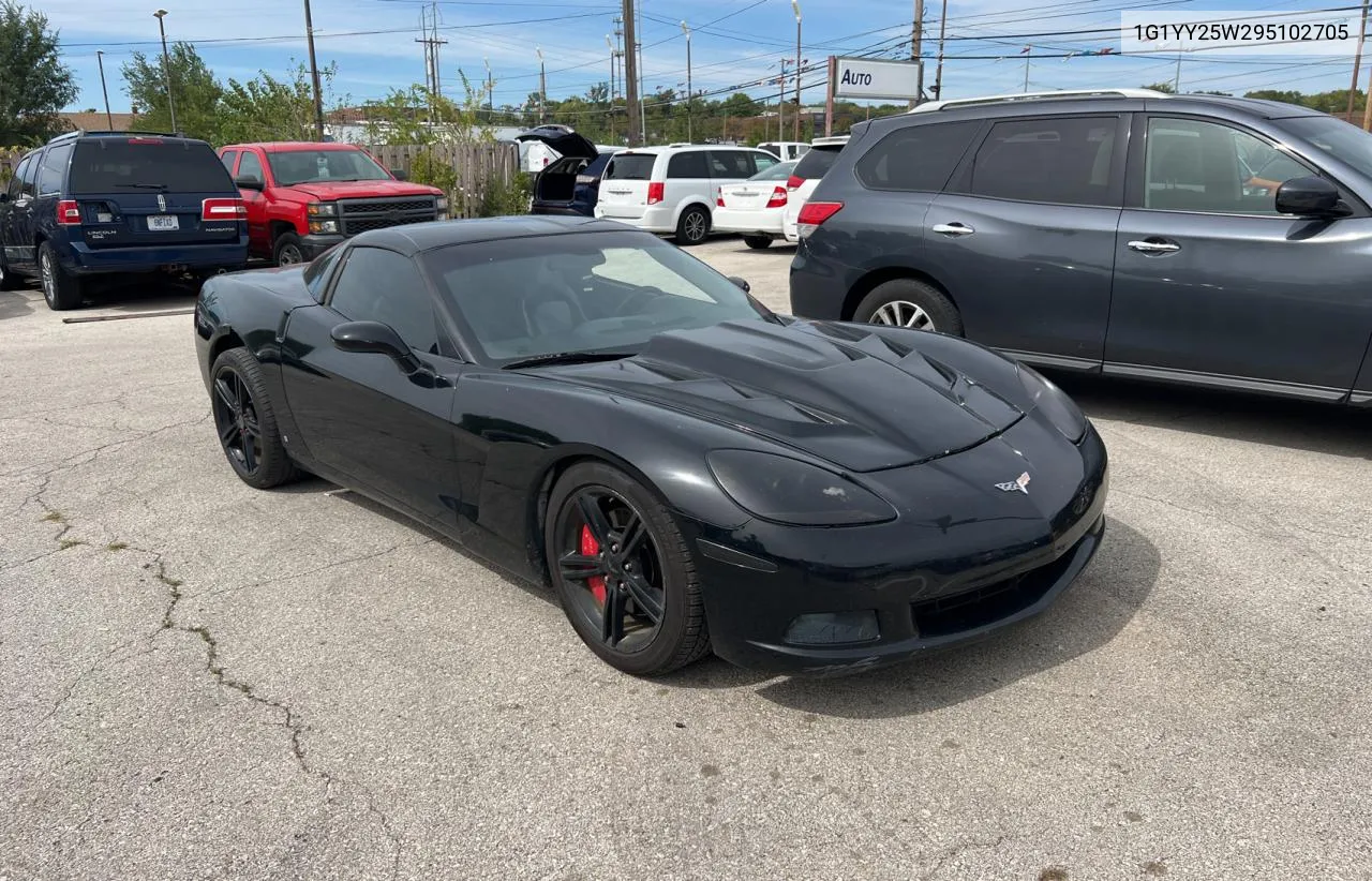 2009 Chevrolet Corvette VIN: 1G1YY25W295102705 Lot: 73734494