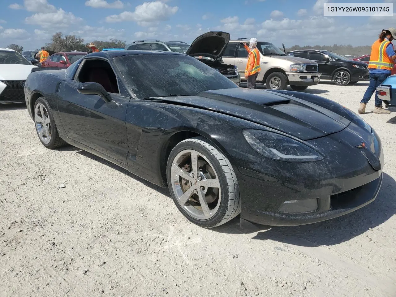 2009 Chevrolet Corvette VIN: 1G1YY26W095101745 Lot: 76775734