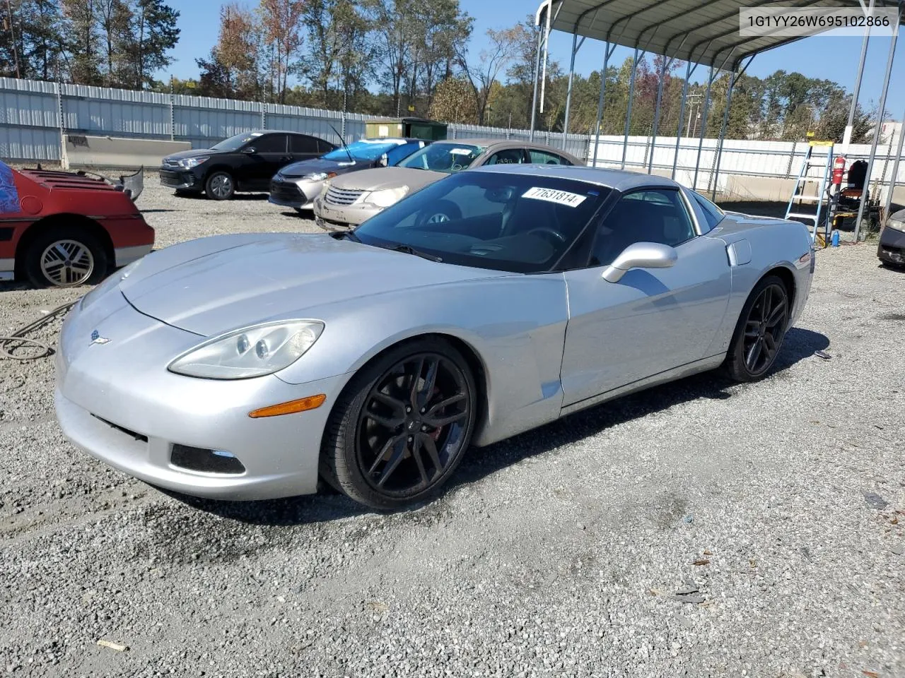 2009 Chevrolet Corvette VIN: 1G1YY26W695102866 Lot: 77631814