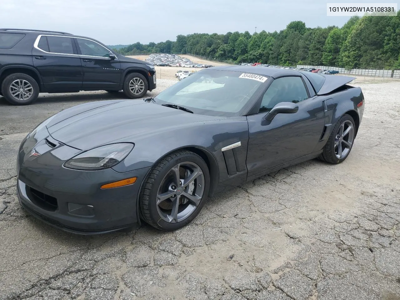 2010 Chevrolet Corvette Grand Sport VIN: 1G1YW2DW1A5108331 Lot: 55480474